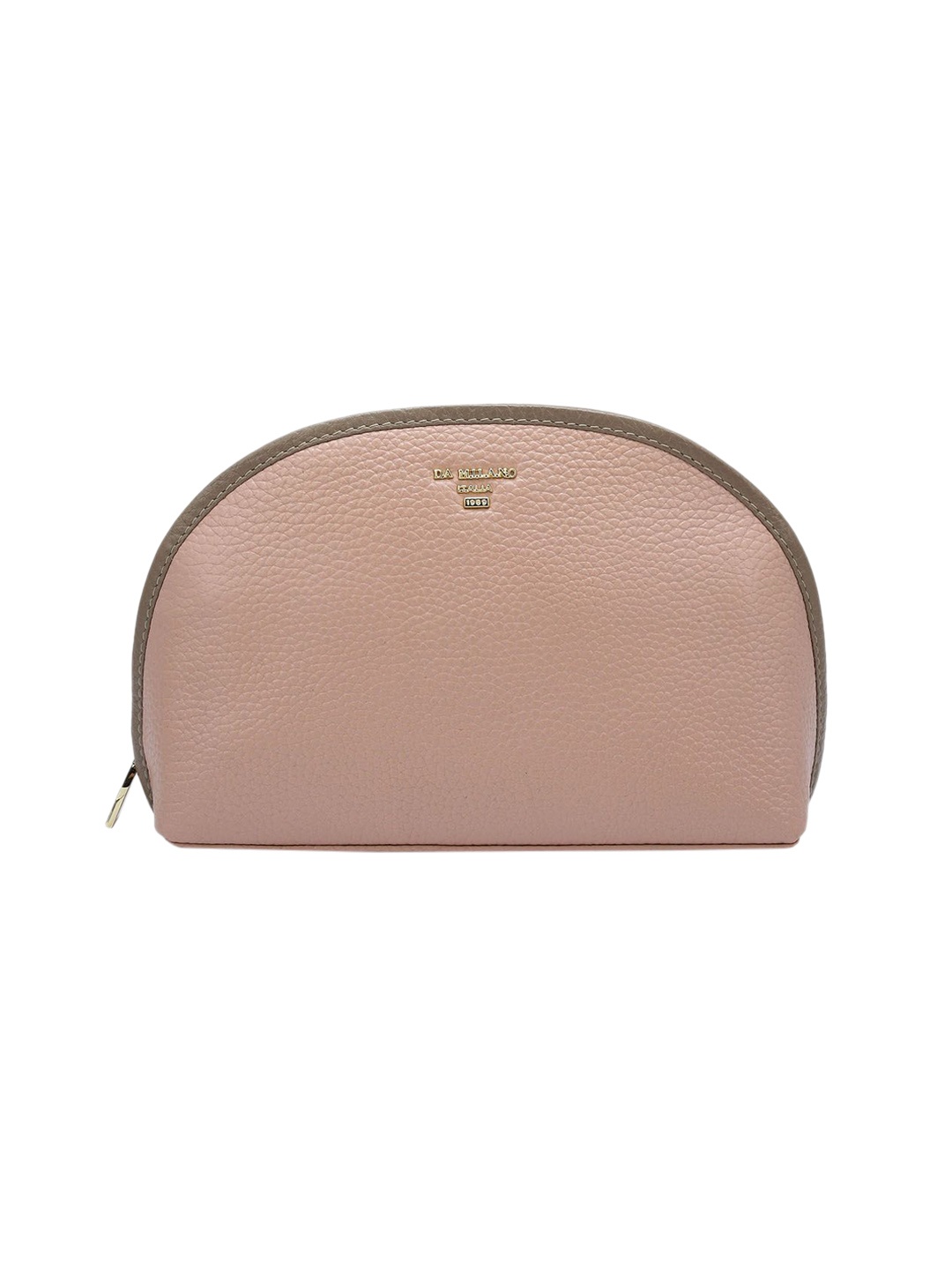 

Da Milano Textured Pouch Travel Accessory, Pink