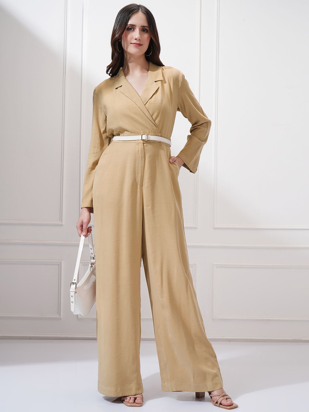 

Tokyo Talkies Women Basic Jumpsuit, Khaki