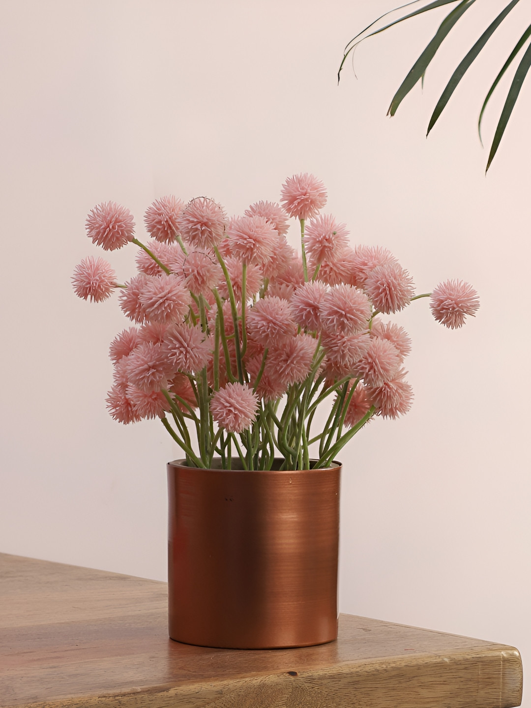 

pristine interiors Brown Metal Faris Planter, Copper