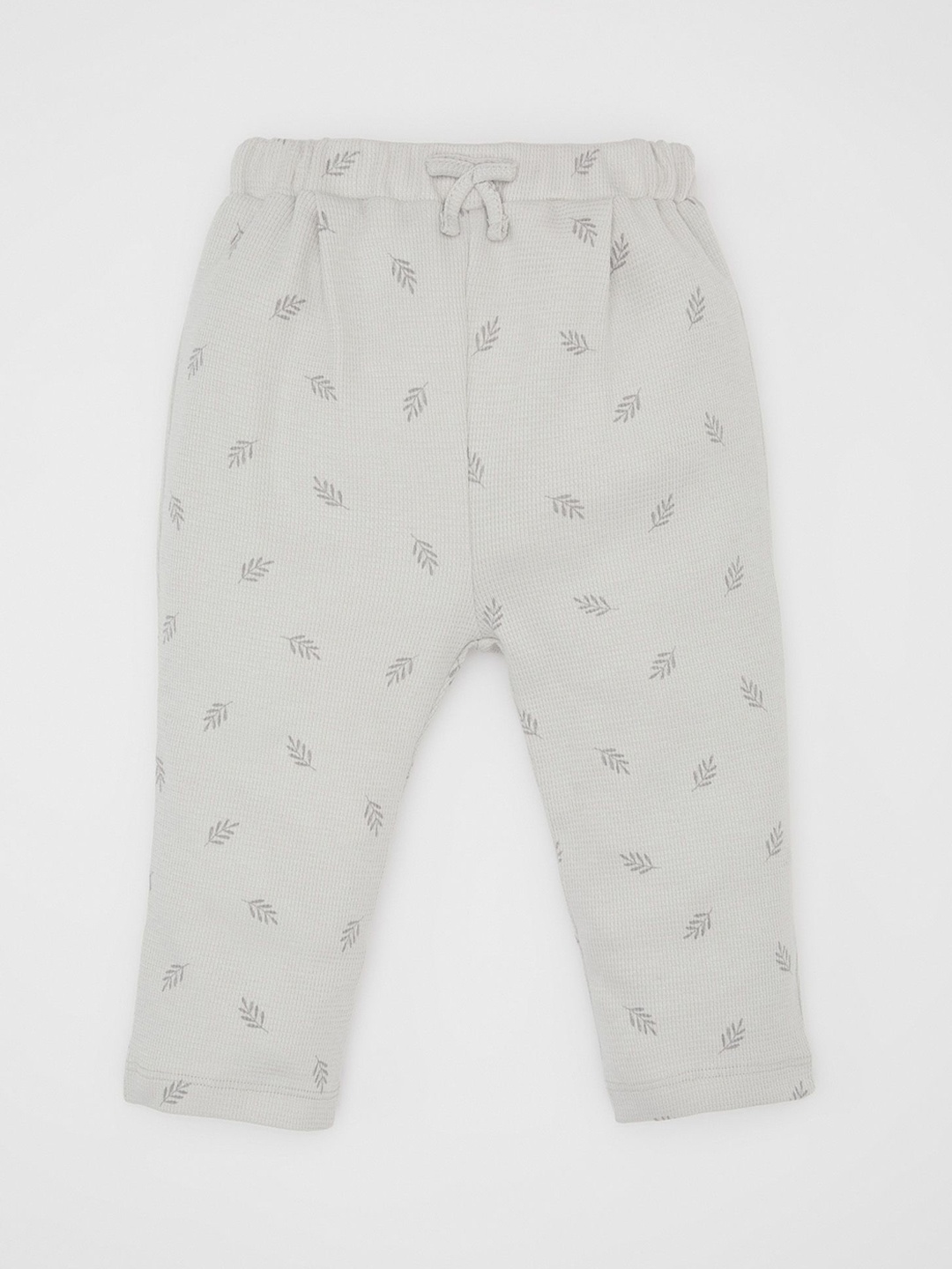 

DeFacto Girls Printed Casual Trouser, White