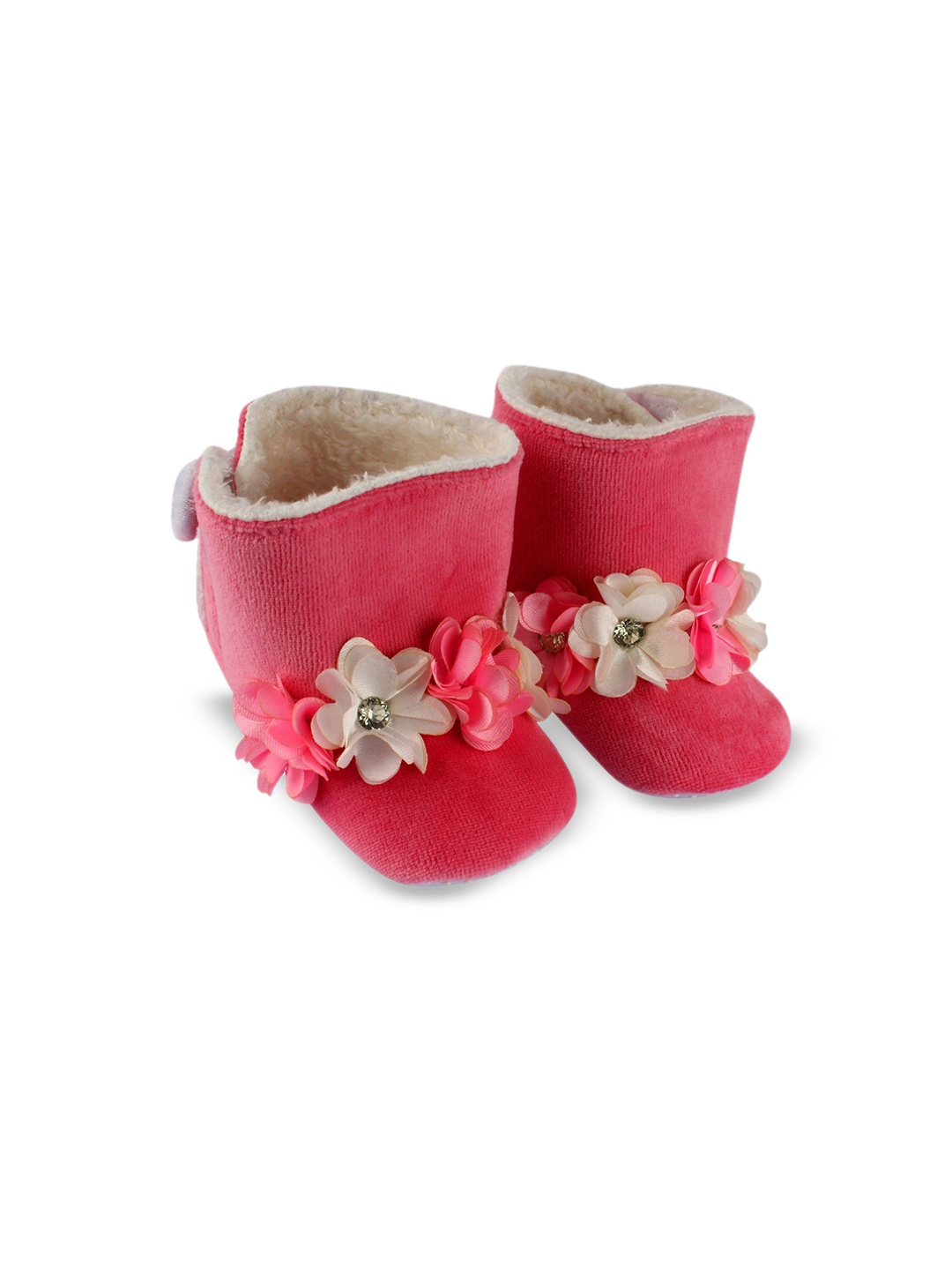 

Daizy Kids Soft Long Booties, Pink