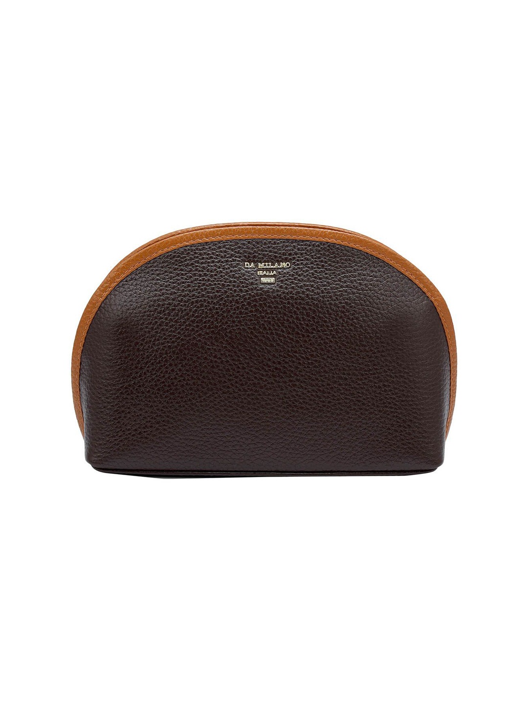 

Da Milano Textured Pouch Travel Accessory, Brown