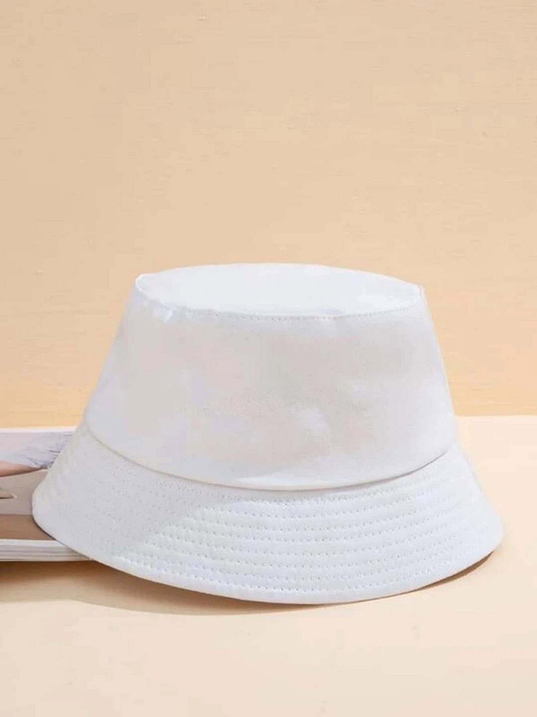 

Infispace Women White Solid Sun Hat