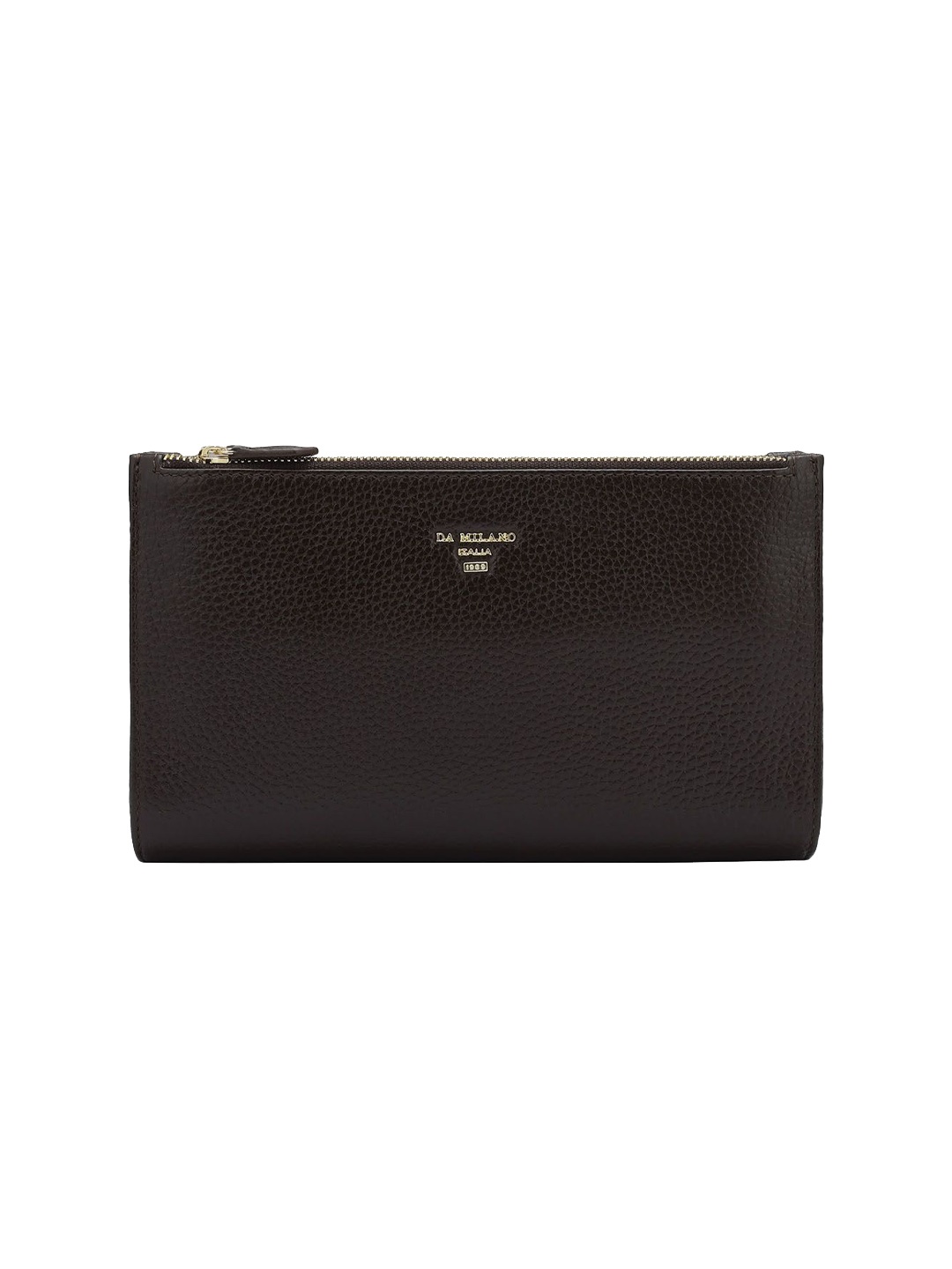 

Da Milano Textured Pouch Travel Accessory, Brown
