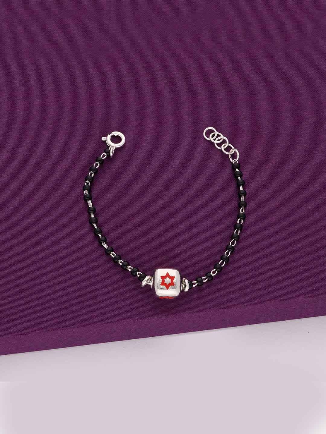

KAI JEWEL Kids Sterling Silver Rhodium-Plated Wraparound Bracelet