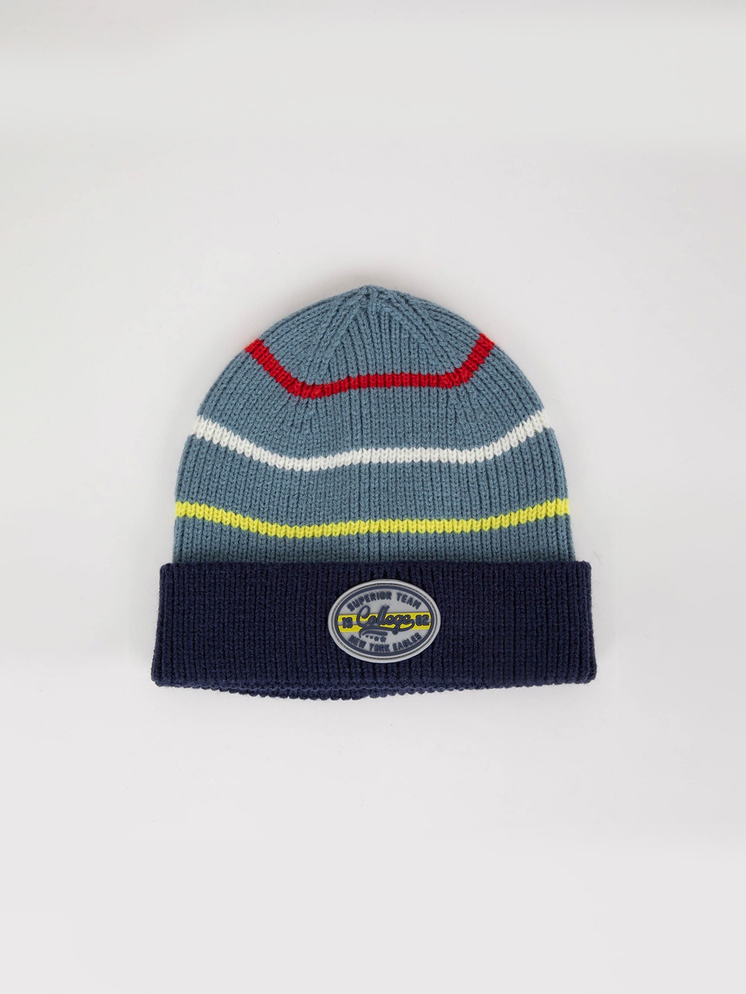 

DeFacto Boys Self Design Beanie, Green