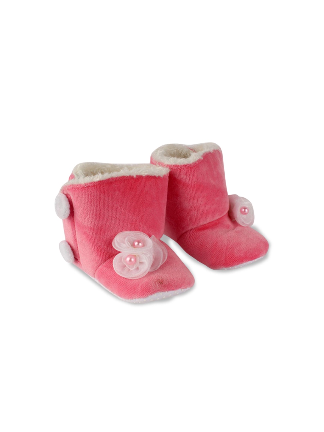 

Daizy Kids Girls Soft Long Booties, Pink