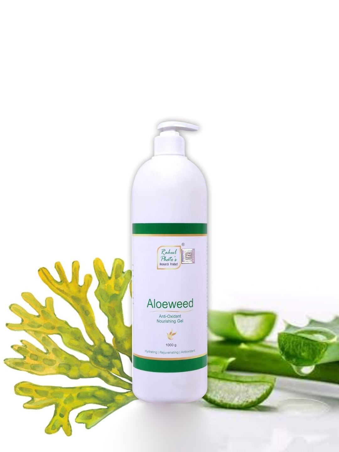 

Rahul Phate Research Product Aloeweed Anti-Oxident Micro Nourishing Gel 1kg., Cream