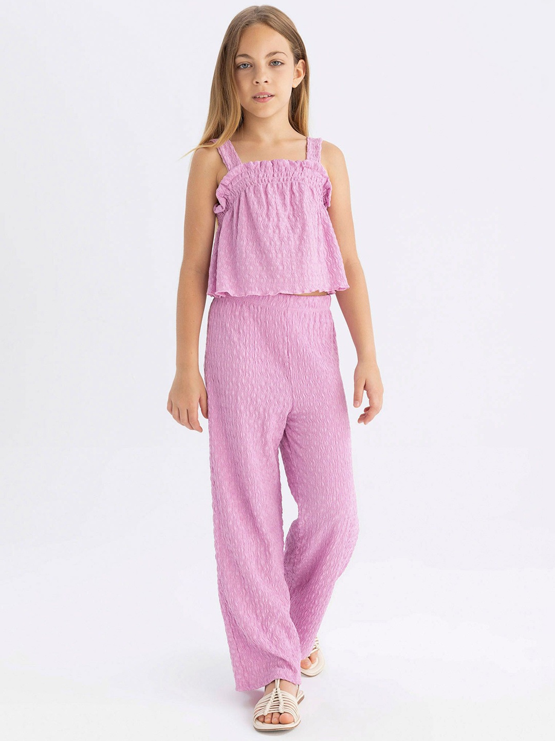 

DeFacto Girls Polka Dot Trousers, Pink