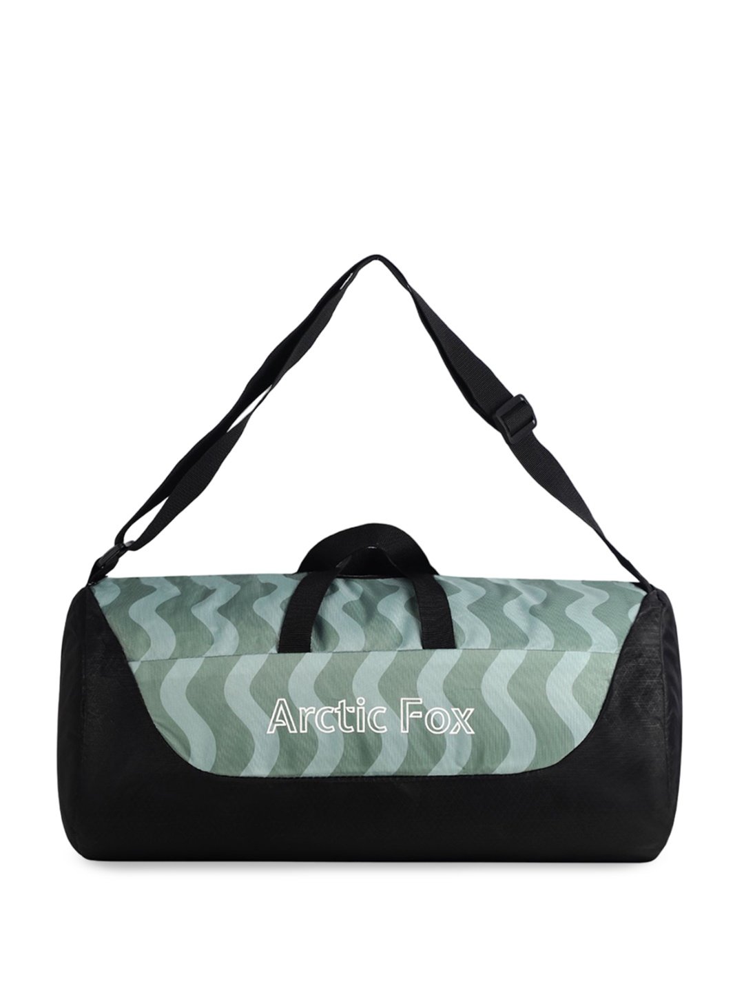 

Arctic Fox Colourblocked Small Foldable Sports Or Gym Duffel Bag, Green