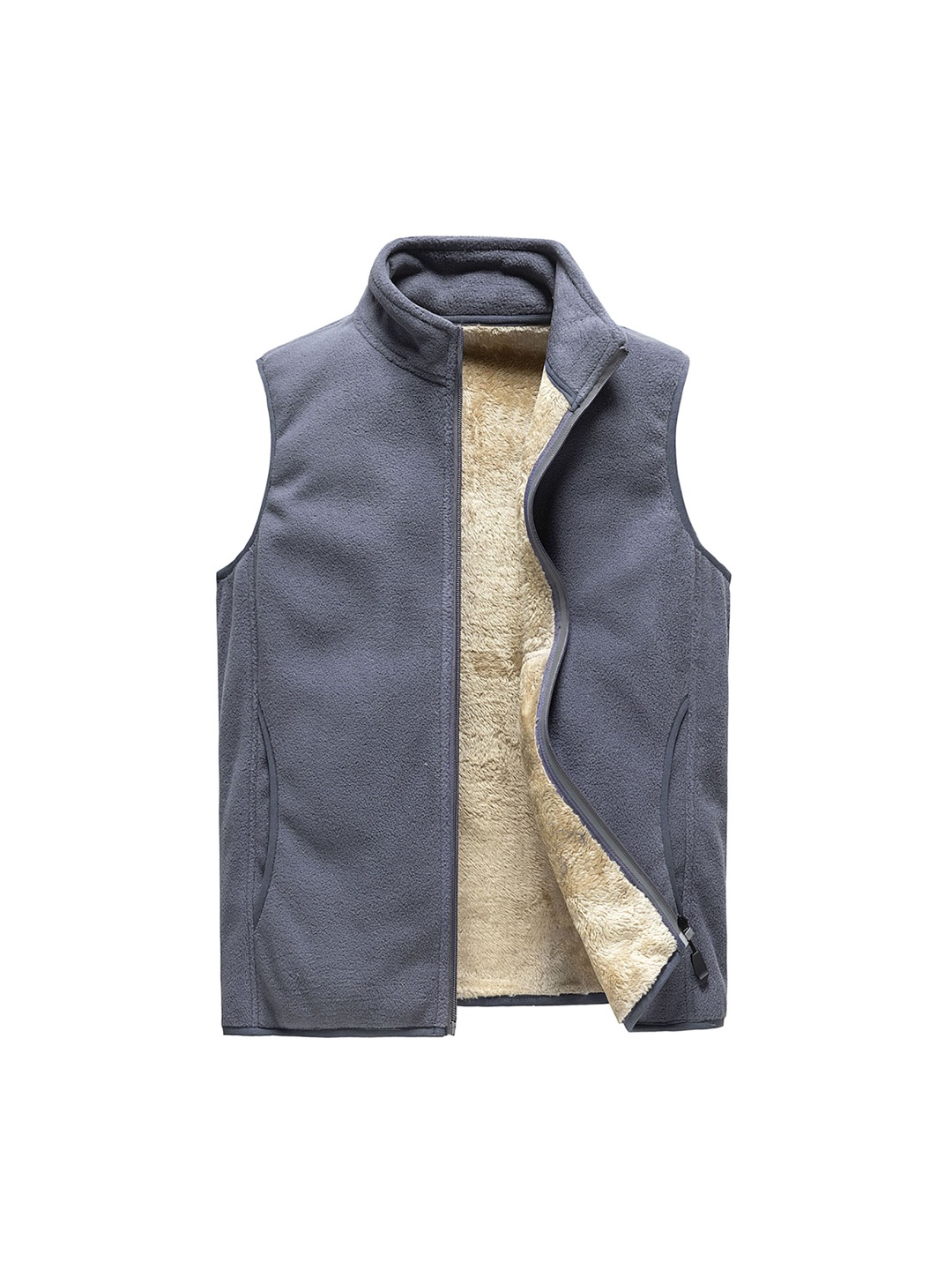 

StyleCast x Revolte Men Windcheater Padded Jacket, Grey