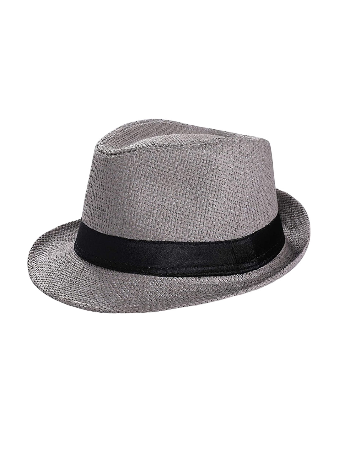 

Infispace Women Grey Solid Casual Fedora Hat