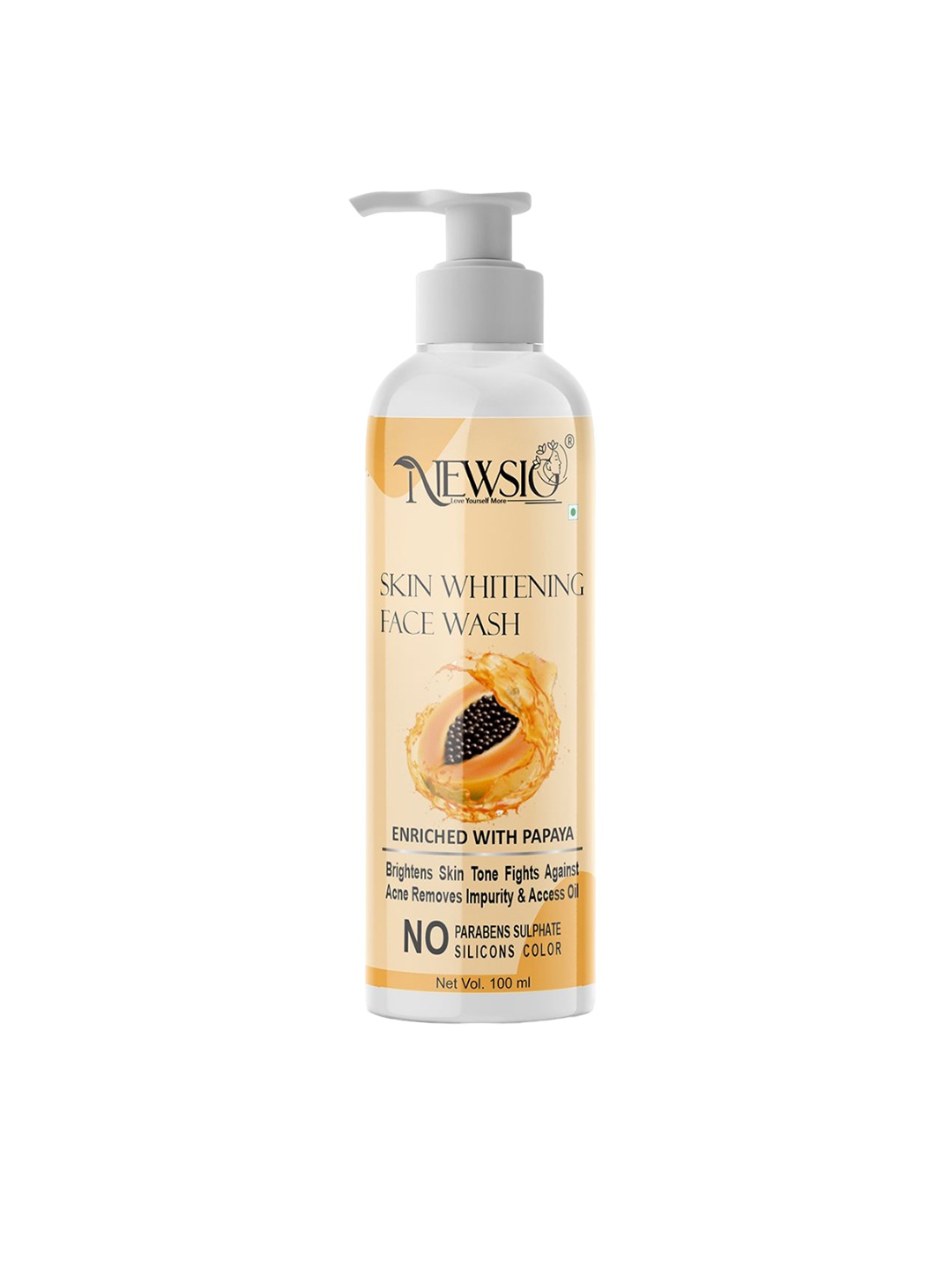 

Newsio Skin Whitening Face Wash-100 ml, White