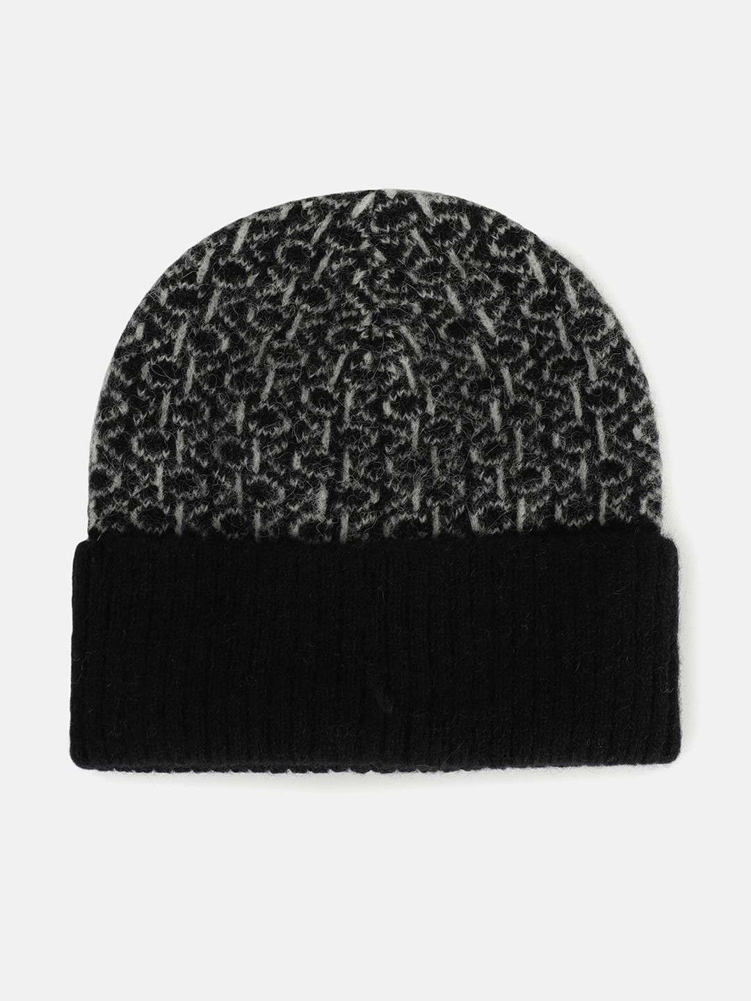 

Calvin Klein Men Self Design Beanie, Black