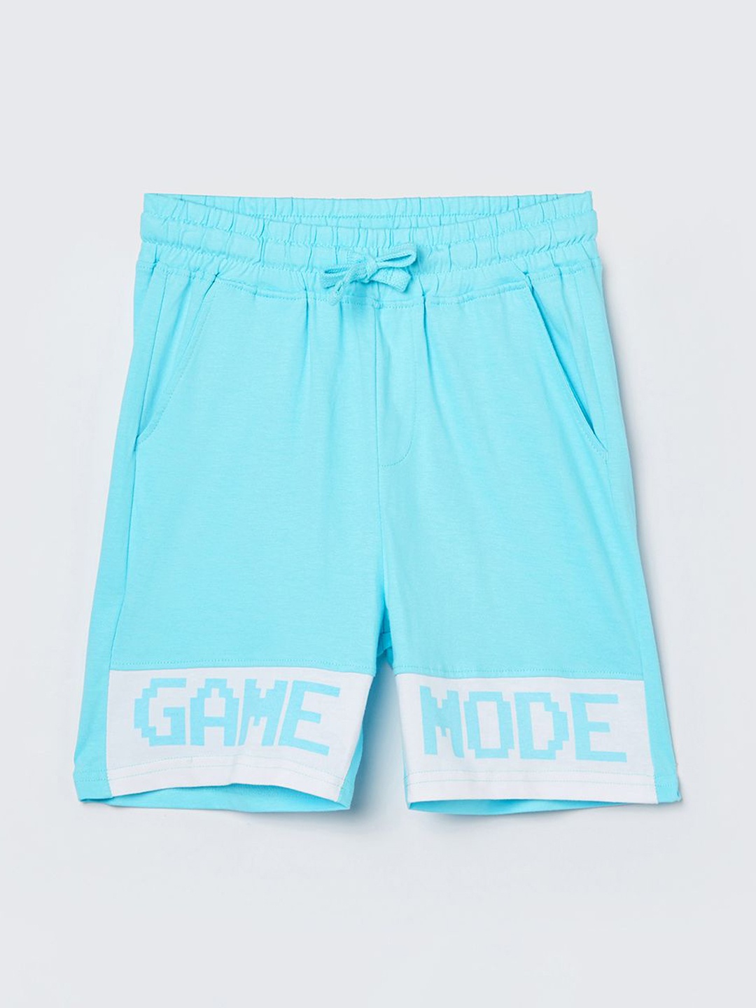 

Fame Forever by Lifestyle Boys Typography Printed Sports Shorts, Blue