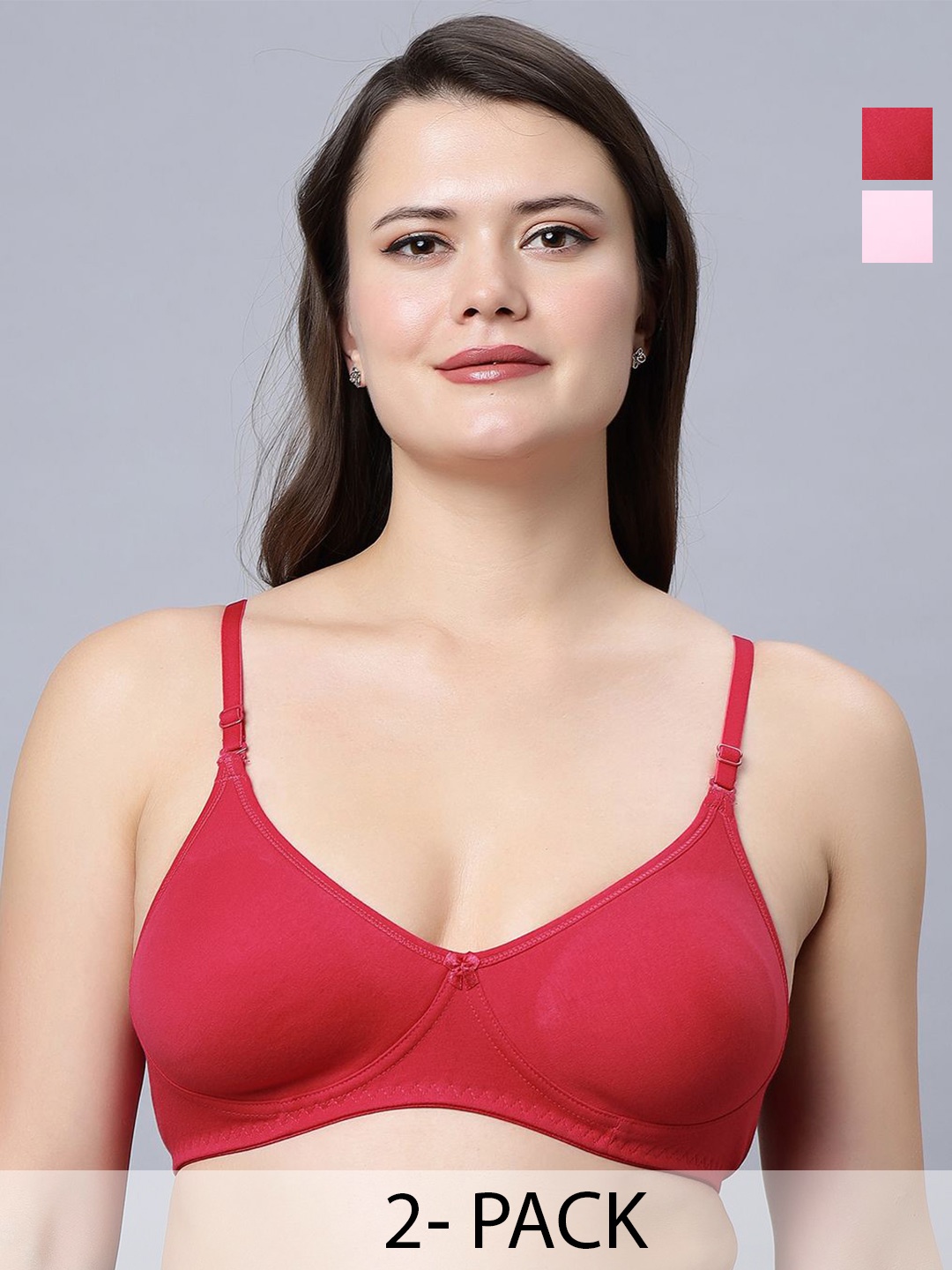 

In Care Bra Full Coverage T-shirt bra, Pink