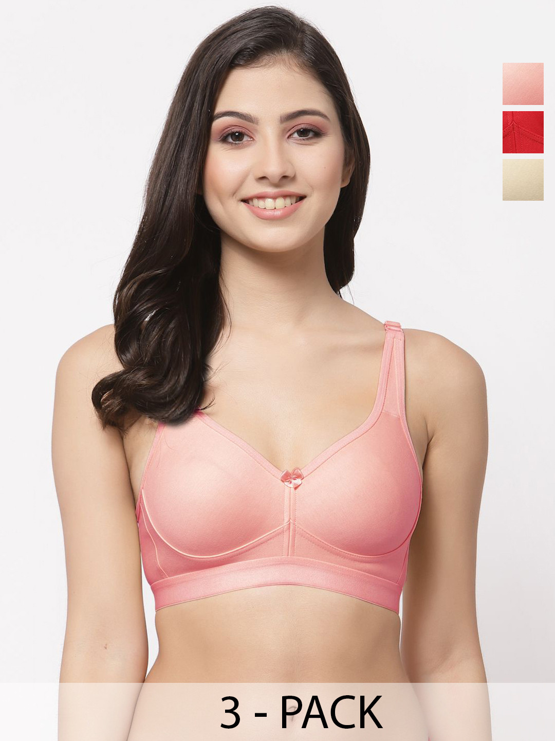 

College Girl Bra Full Coverage Lightly Padded, Pink