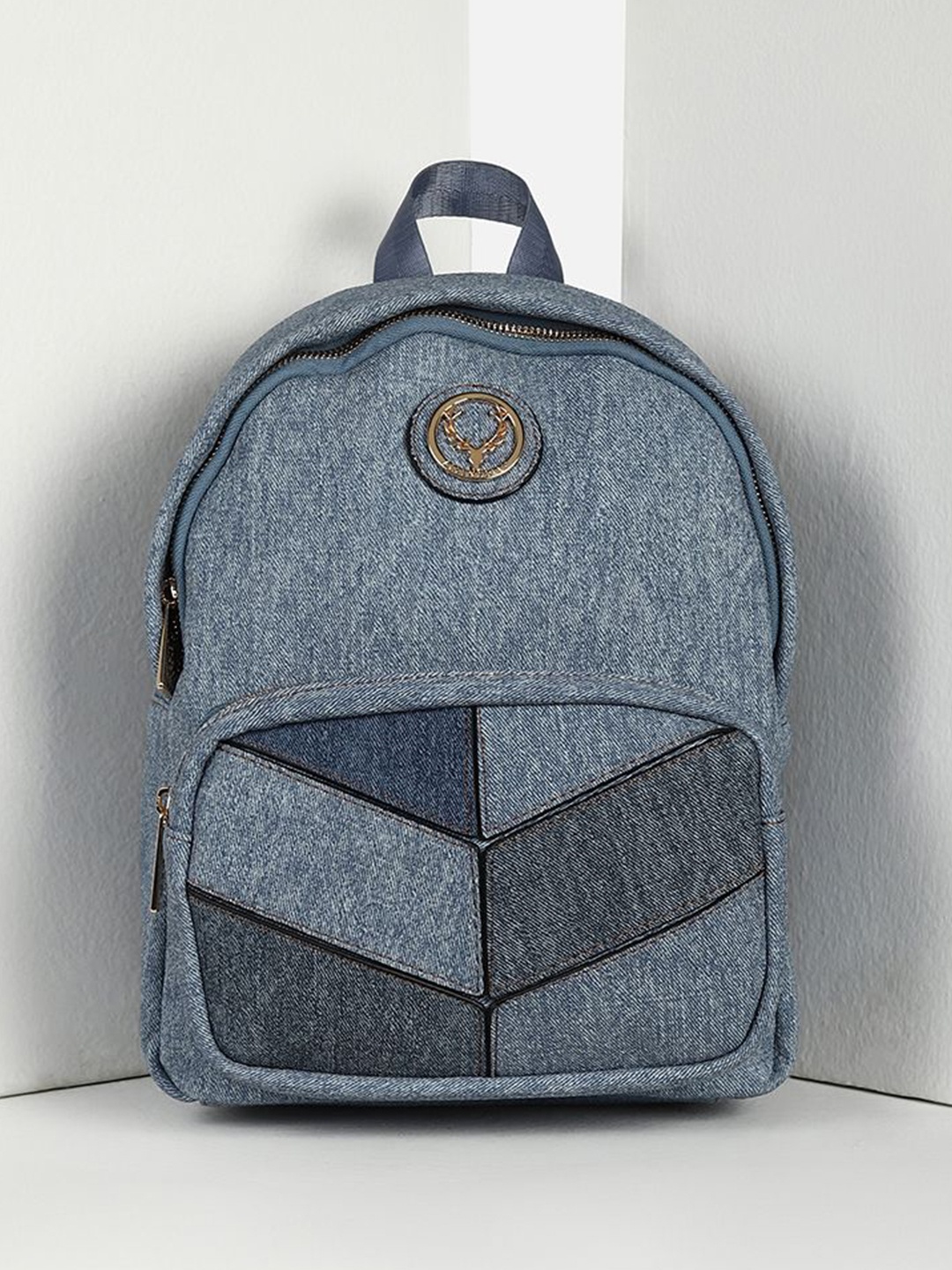 

Allen Solly Woman Women Colourblocked Backpack, Blue