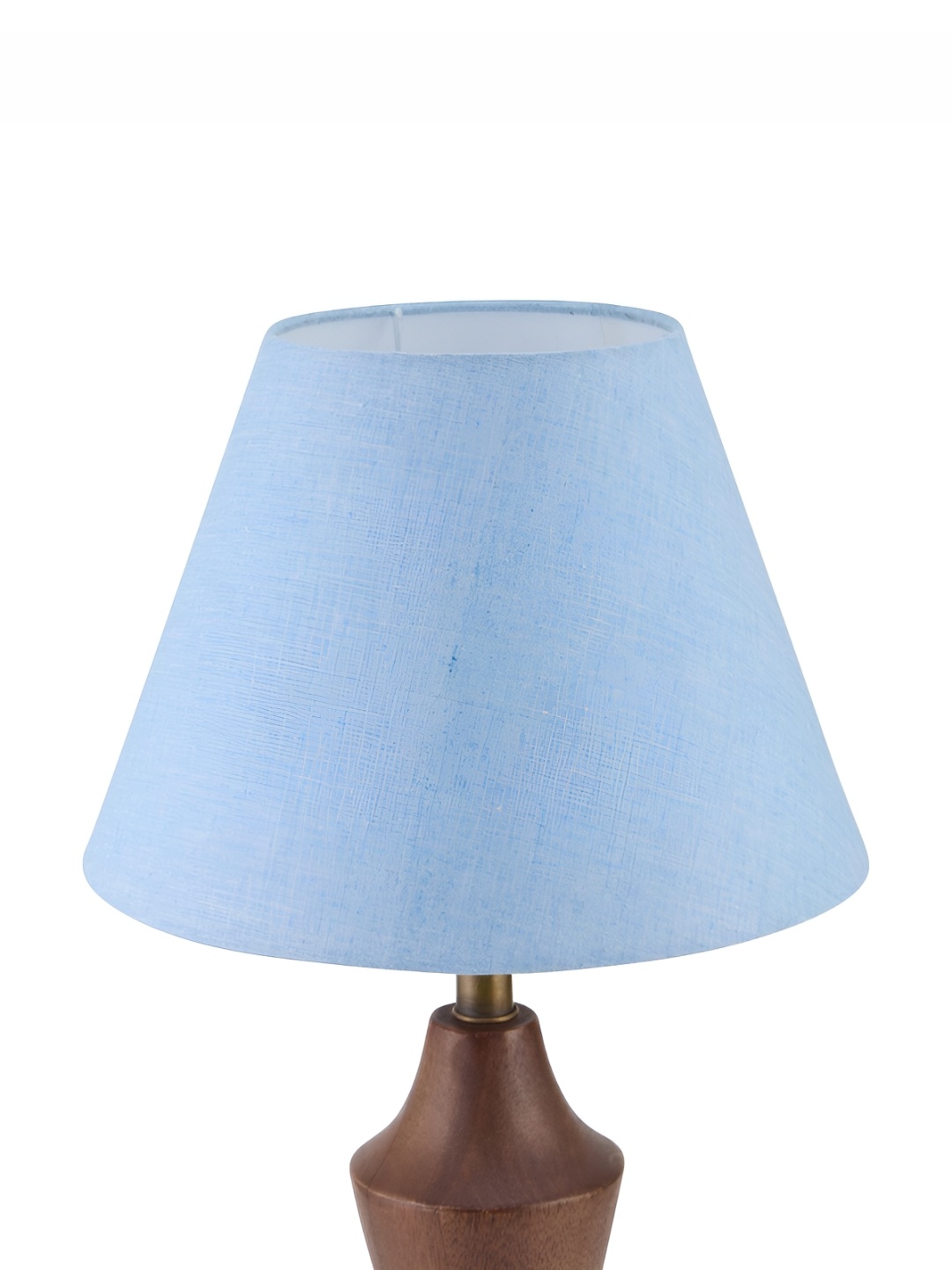 

Fabindia Blue Cotton Basix Tapered Drum Lampshade
