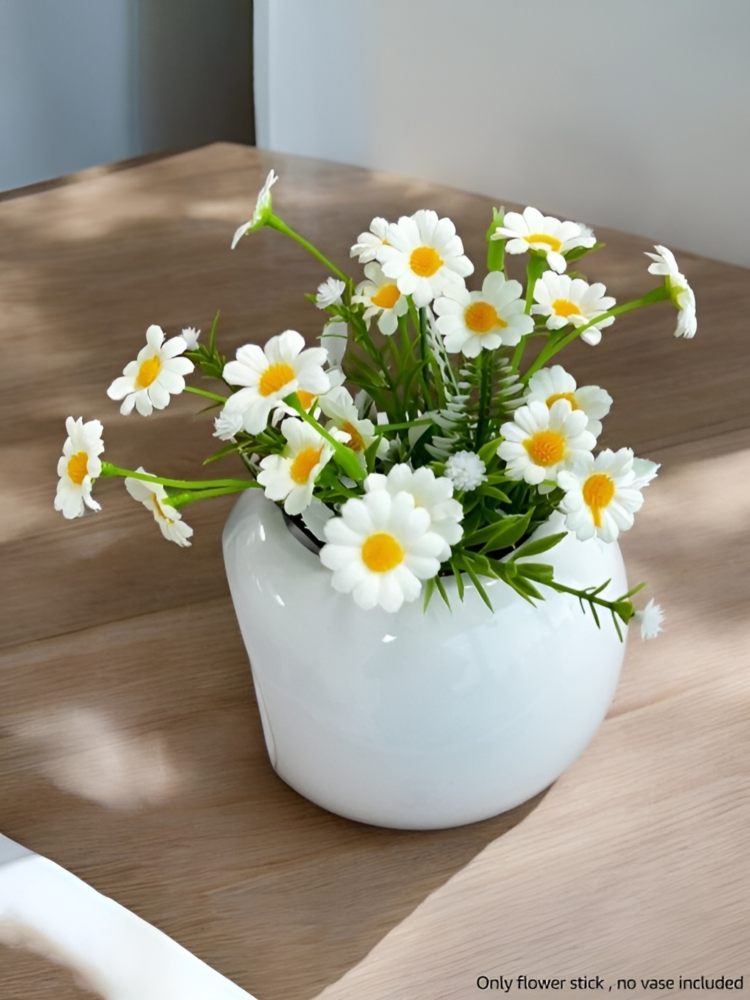 

Art Street White & Green Daisy Artificial Flower