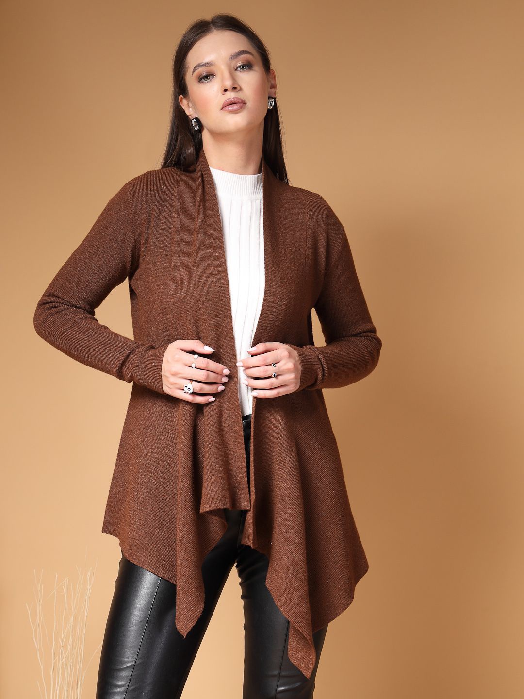 

Mafadeny Women Shrug, Brown