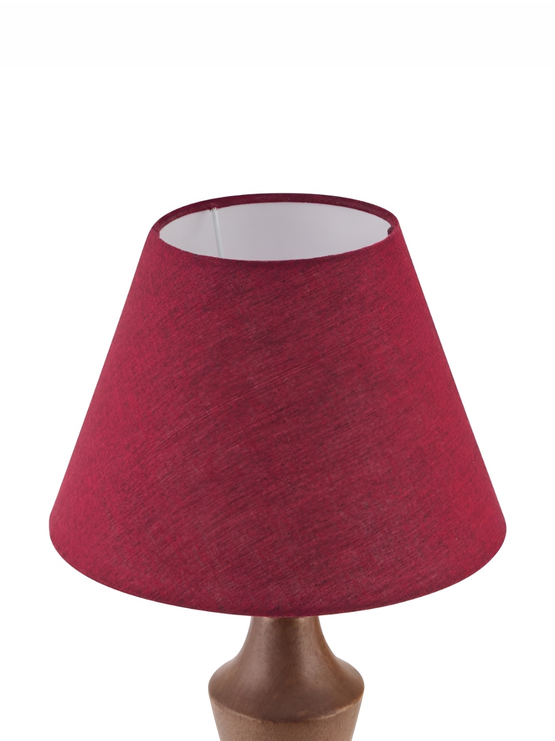 

Fabindia Maroon Cotton Basix Tapered Drum Lampshade