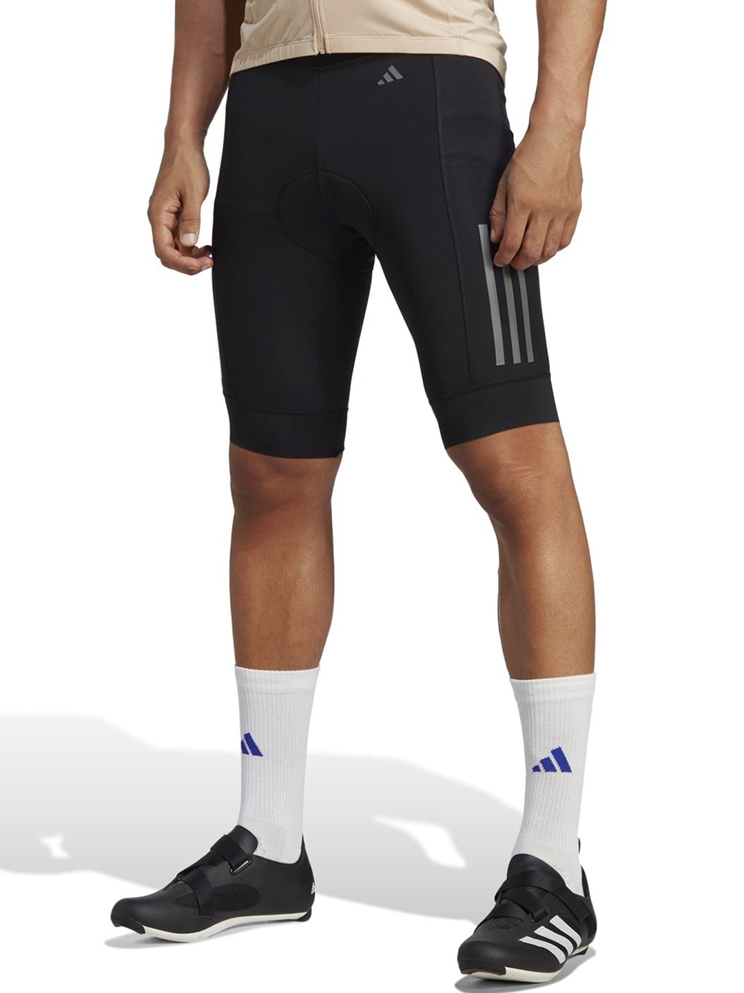 

ADIDAS Men Solid Mid Rise Cycling Shorts, Black