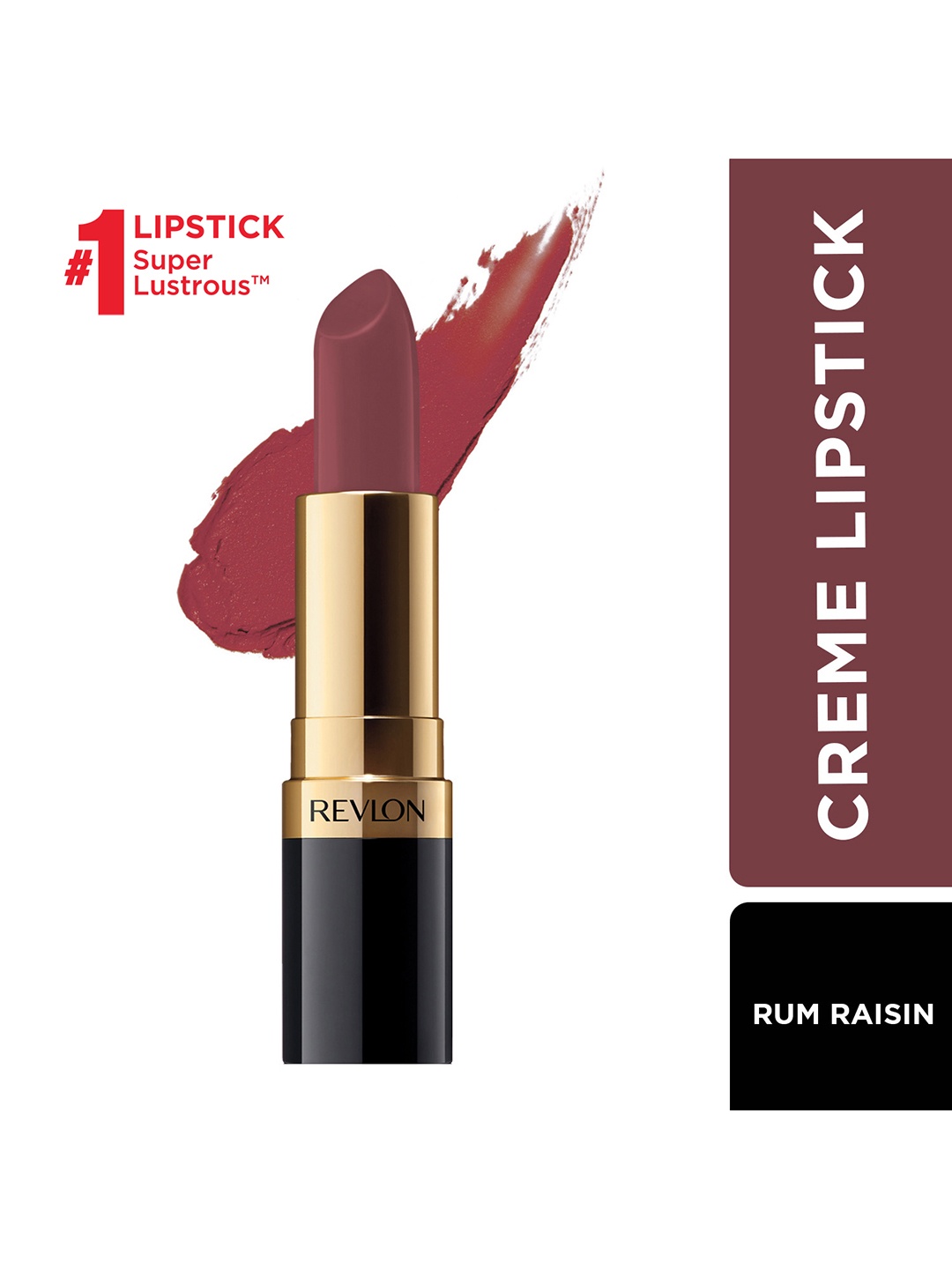 

Revlon Super Lustrous Lipstick - Rum Raisin, Maroon