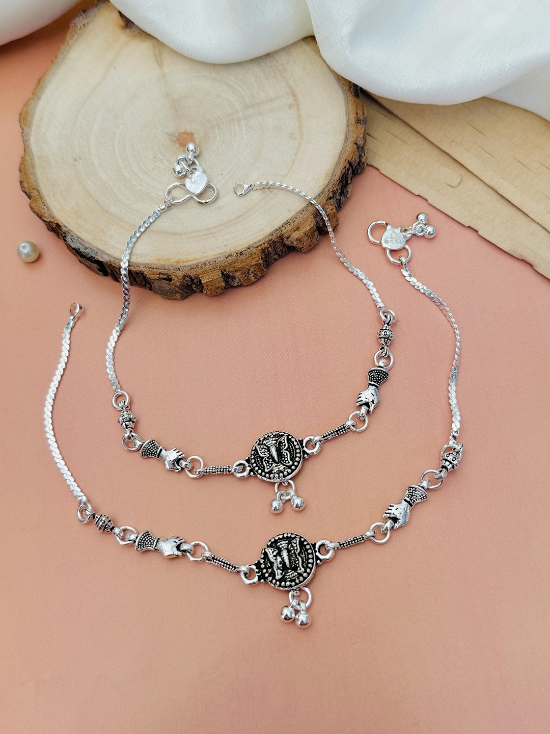 

ABDESIGNS Silver Plated Anklet