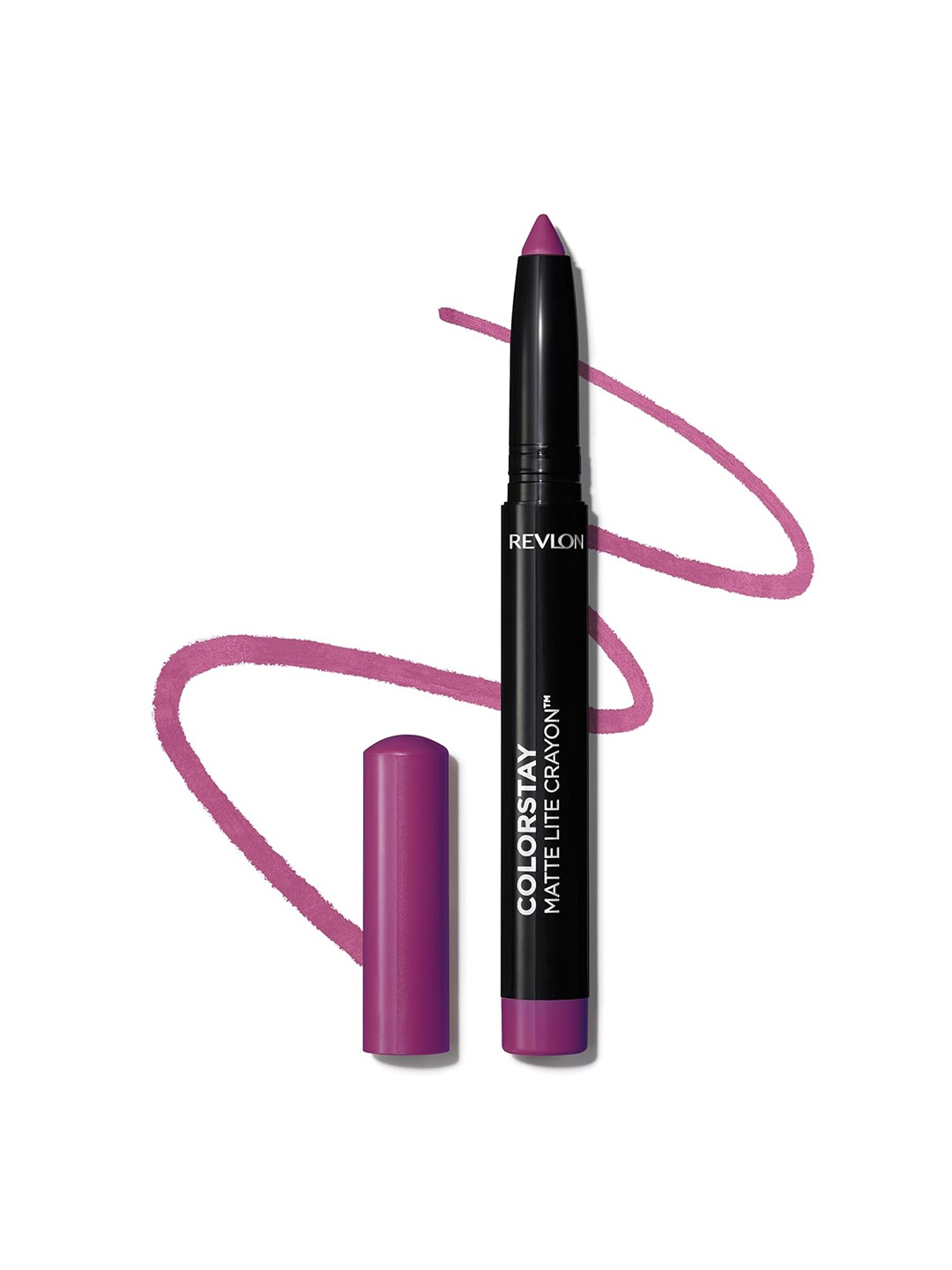 

Revlon Colorstay Matte Lite Long-Lasting Weightless Lip Crayon - Sky High, Purple