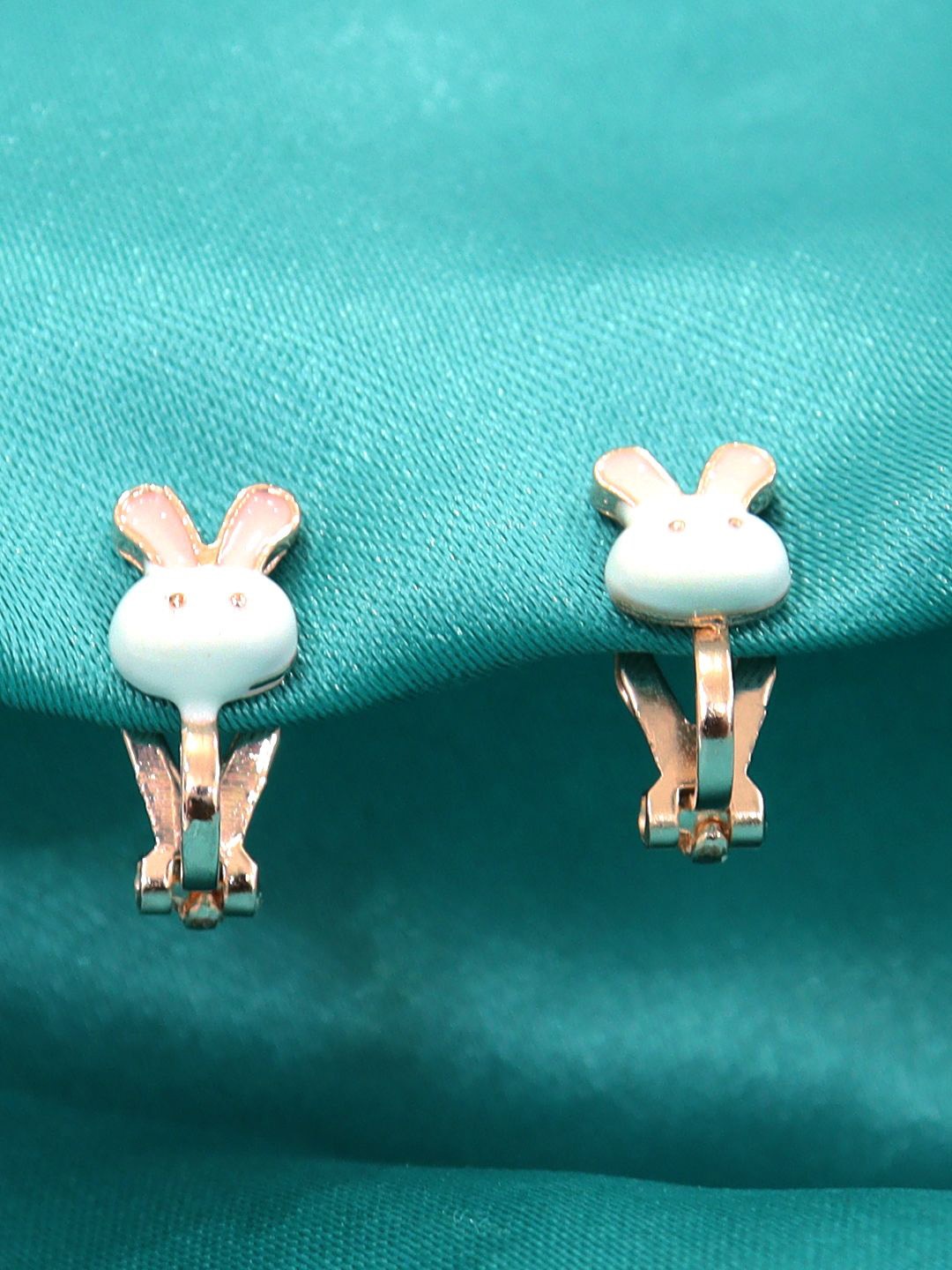 

FIMBUL Stainless Steel Classic Non Pierced Ear Clips, Rose gold