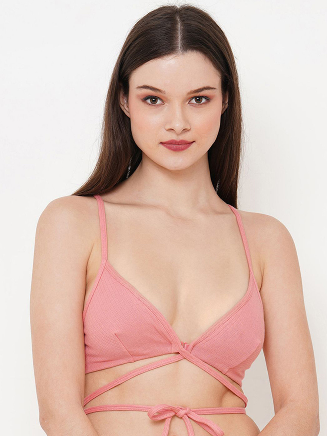 

Inner Sense Medium Coverage Bralette, Peach
