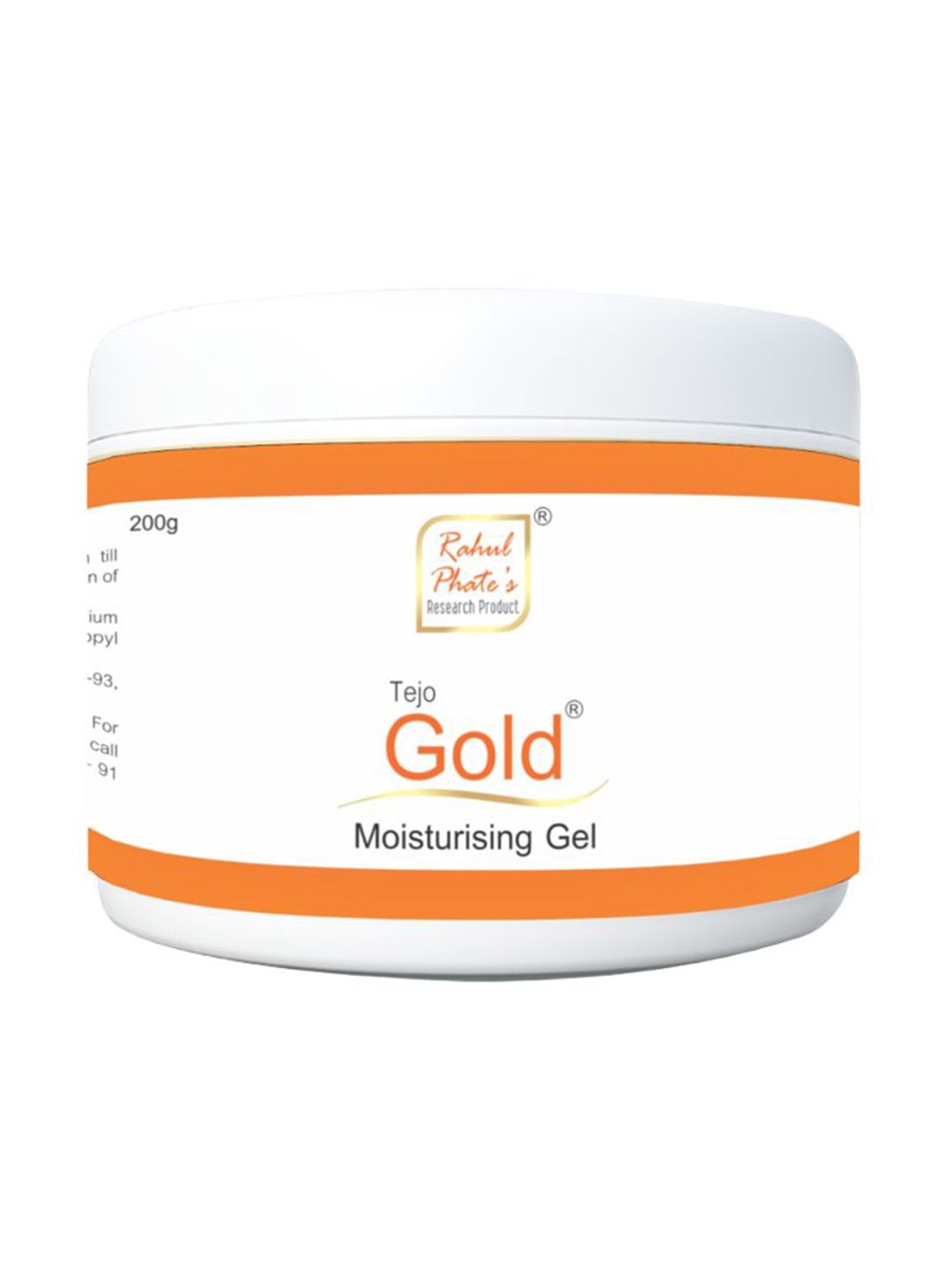 

Rahul Phate Research Product Tejo-Gold Moisturizing Gel 200g, White