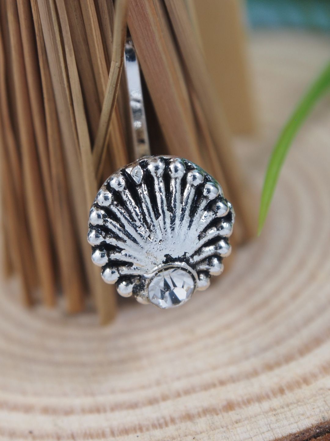 

I Jewels Silver-Plated Clip On Stud Nosepin