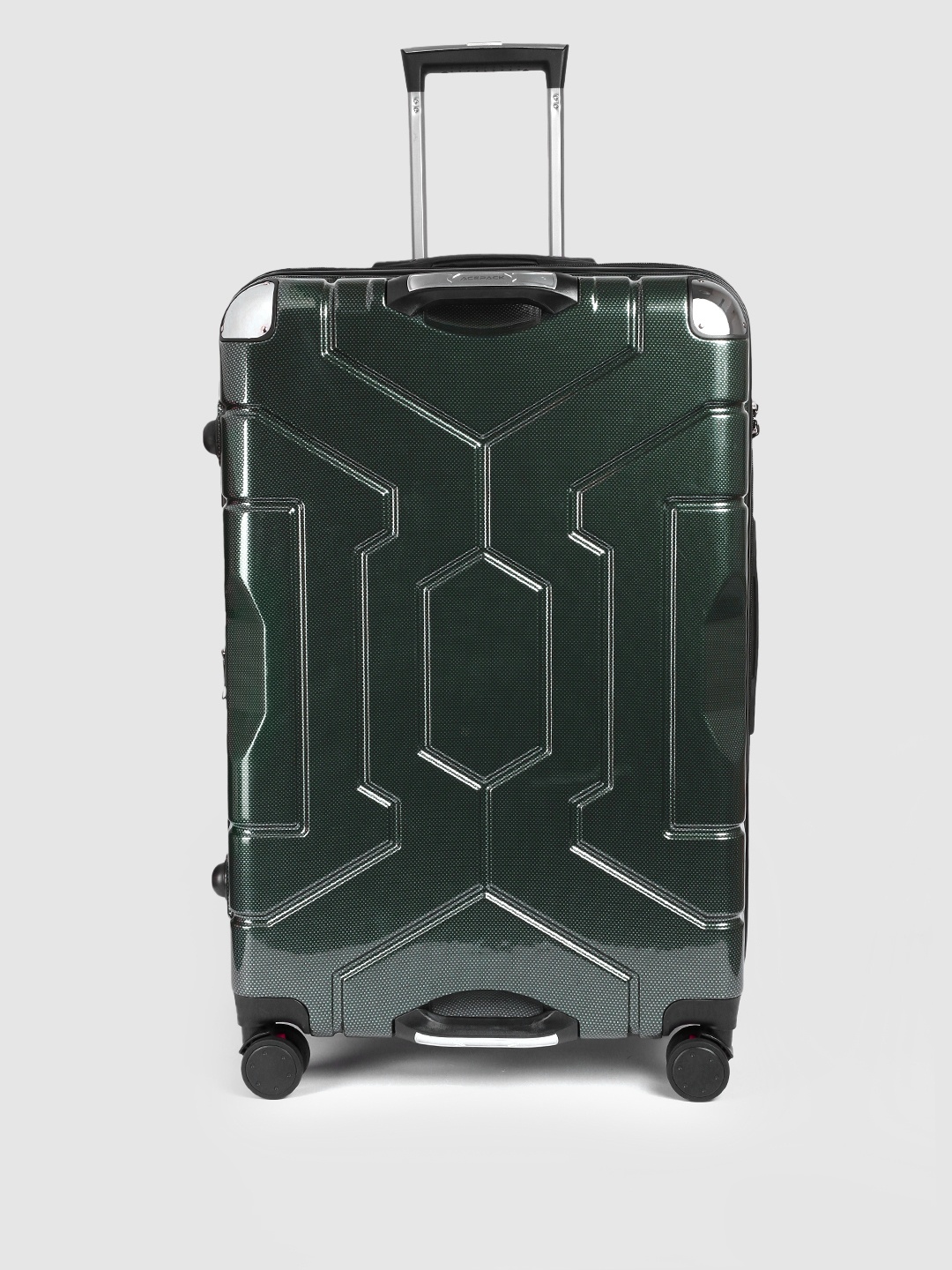 

VERAGE Nova Checked-In Large Size 360-Degree Rotation Hard-Sided Trolley Bag 103L, Green