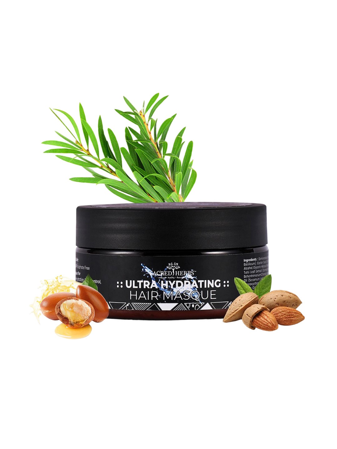 

SACRED HERBS Ultra Hydrating Hair Masque For Dry Dull Frizzy & Dehydrated Hair - 125 g, White