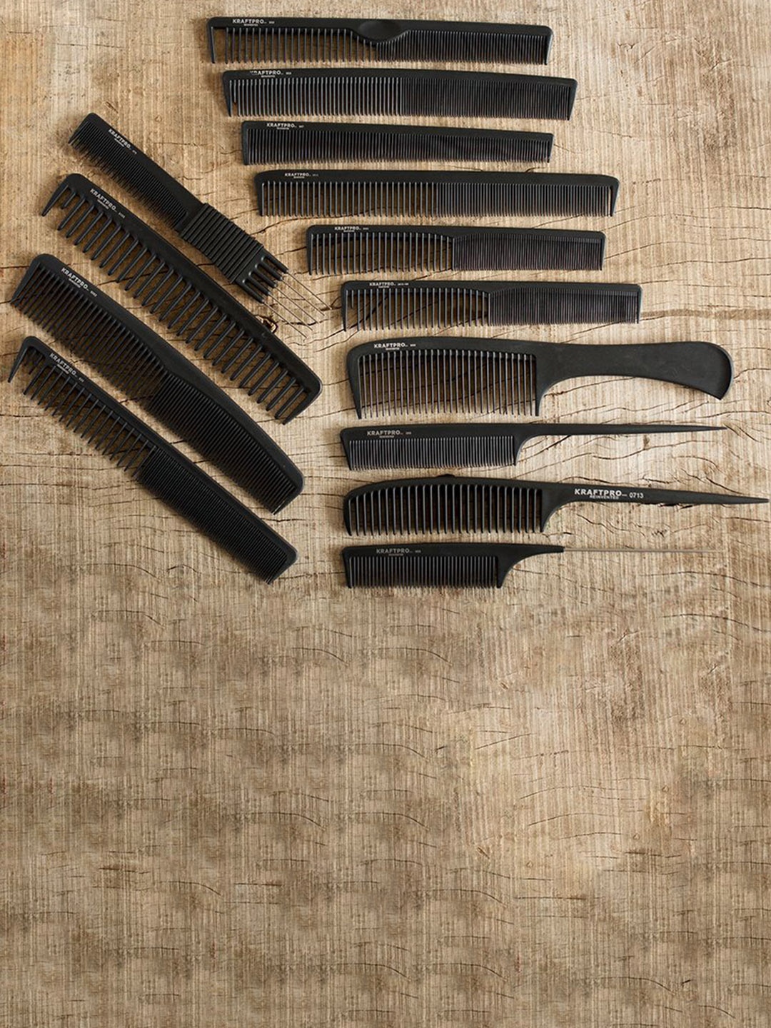 

KRAFTPRO Hair Setting Comb, Black
