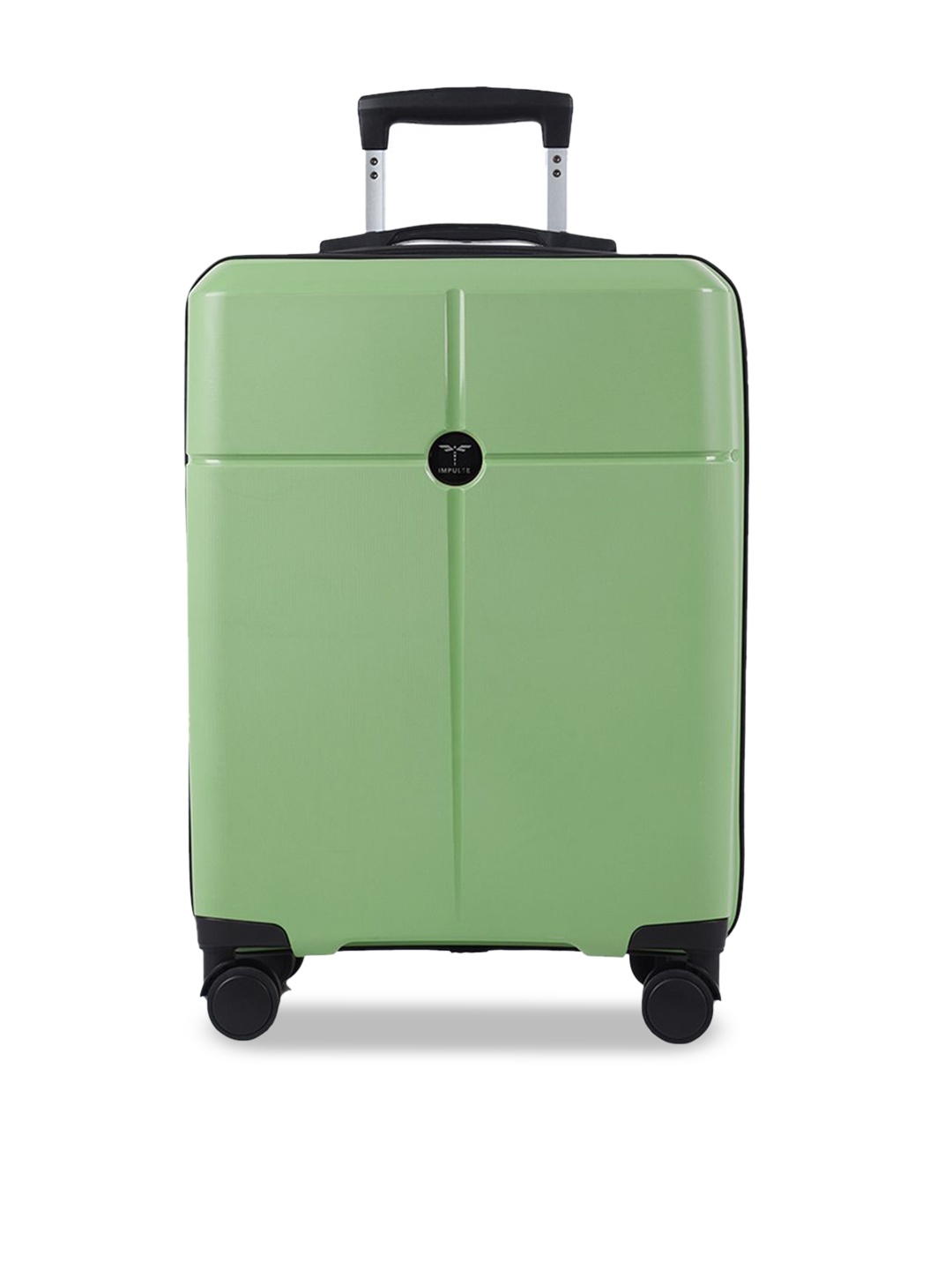 

Impulse Berlin Textured Hard-Sided Medium Trolley Bag, Green