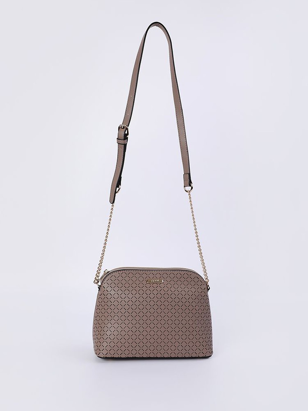 

CODE by Lifestyle Women PU Structured Sling Bag, Khaki