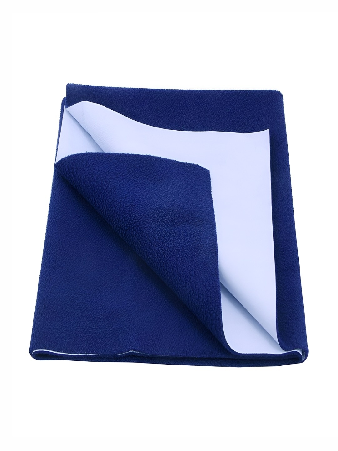 

tundwal's Infants Navy Blue Waterproof Anti-Piling Medium Dry Sheet Bed Protector
