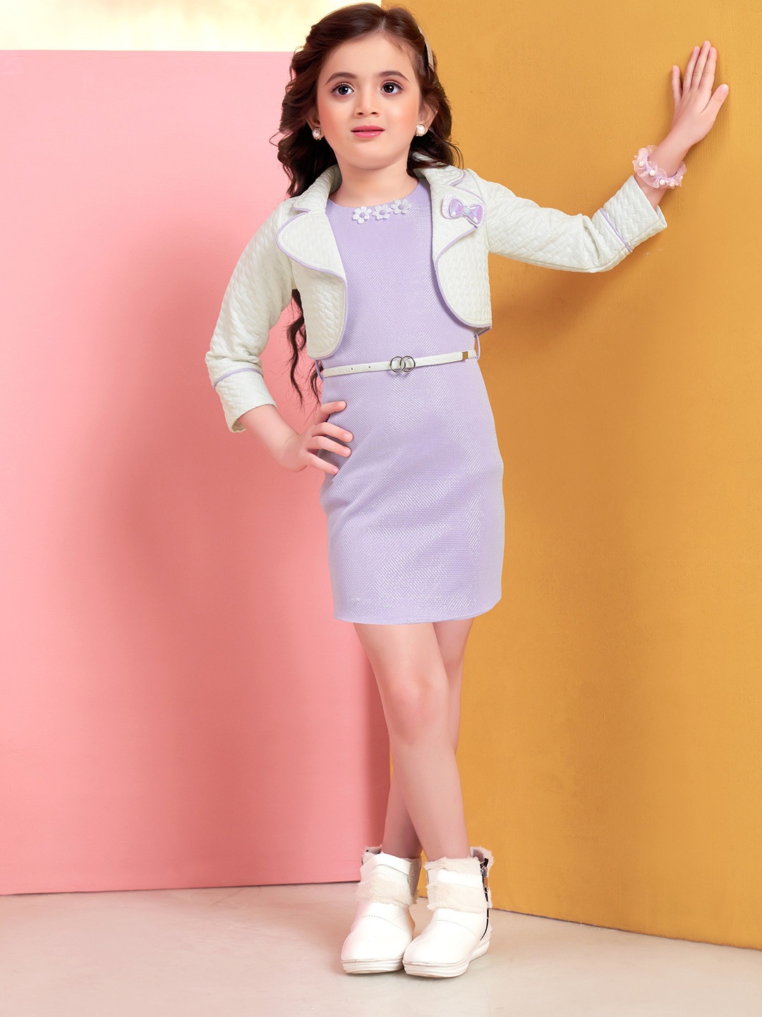 

BAESD Pinafore Dress, Violet