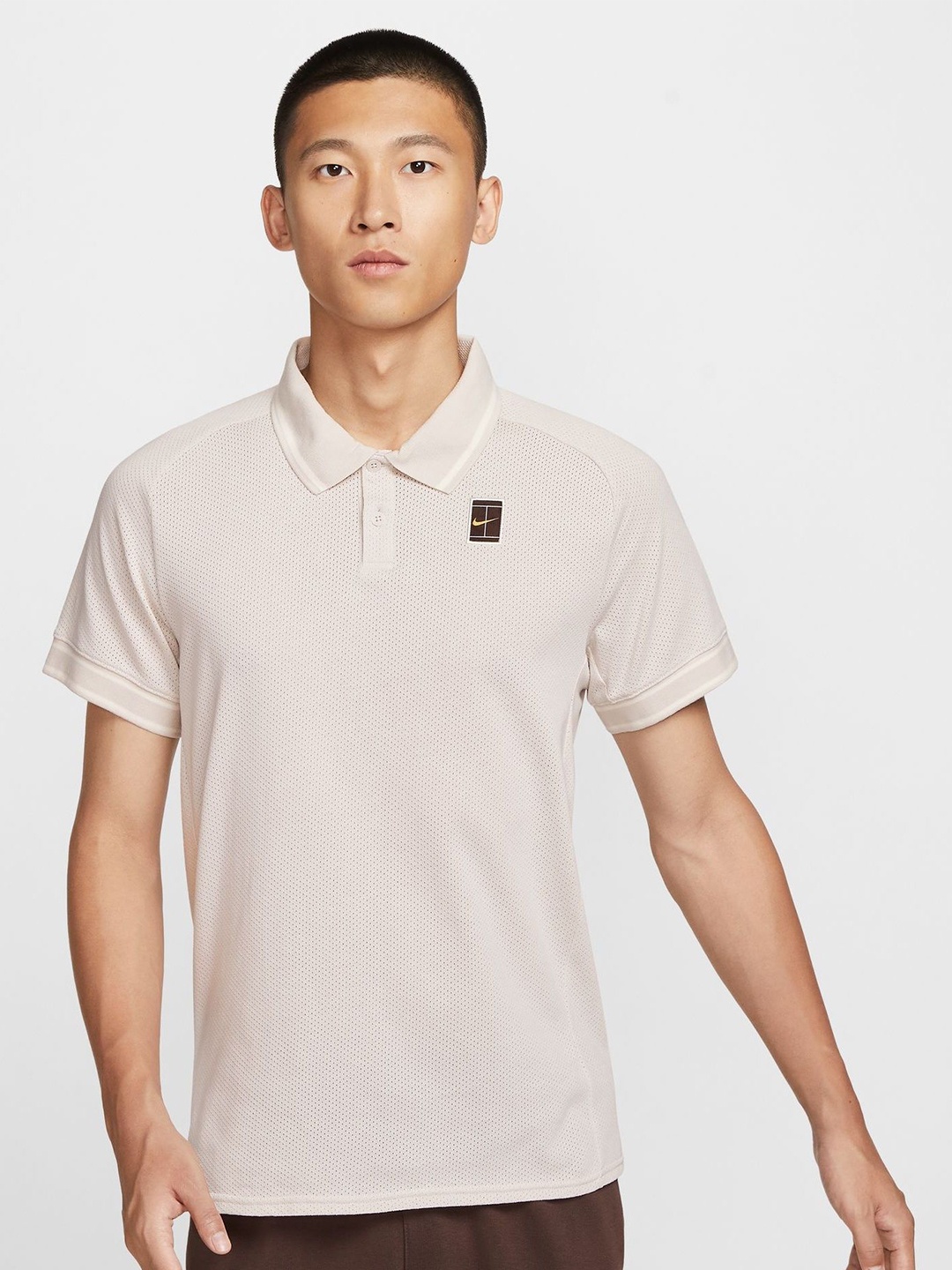 

Nike Court Heritage Men's Tennis Polo, White