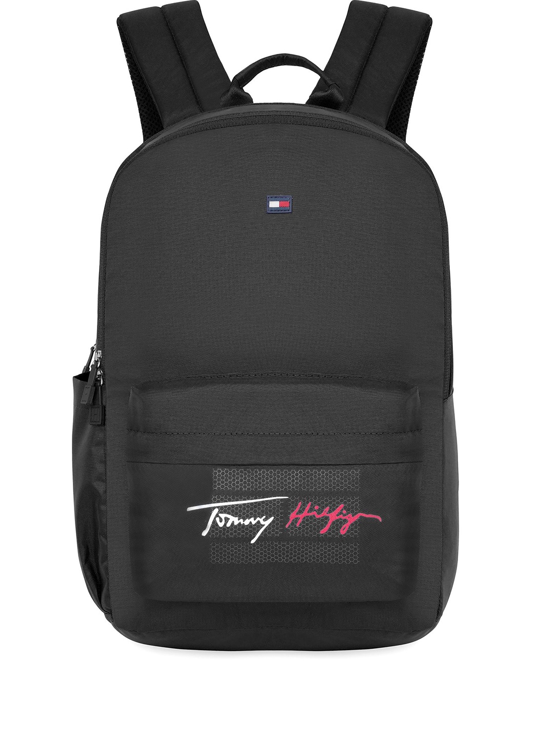 

Tommy Hilfiger Unisex Brand Logo Backpack, Black