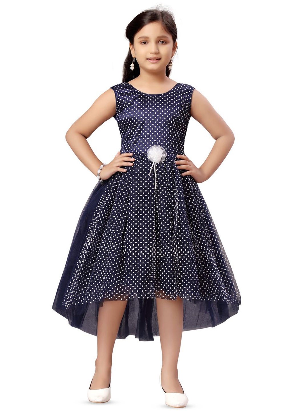 

BAESD Girl Maxi Dress, Navy blue