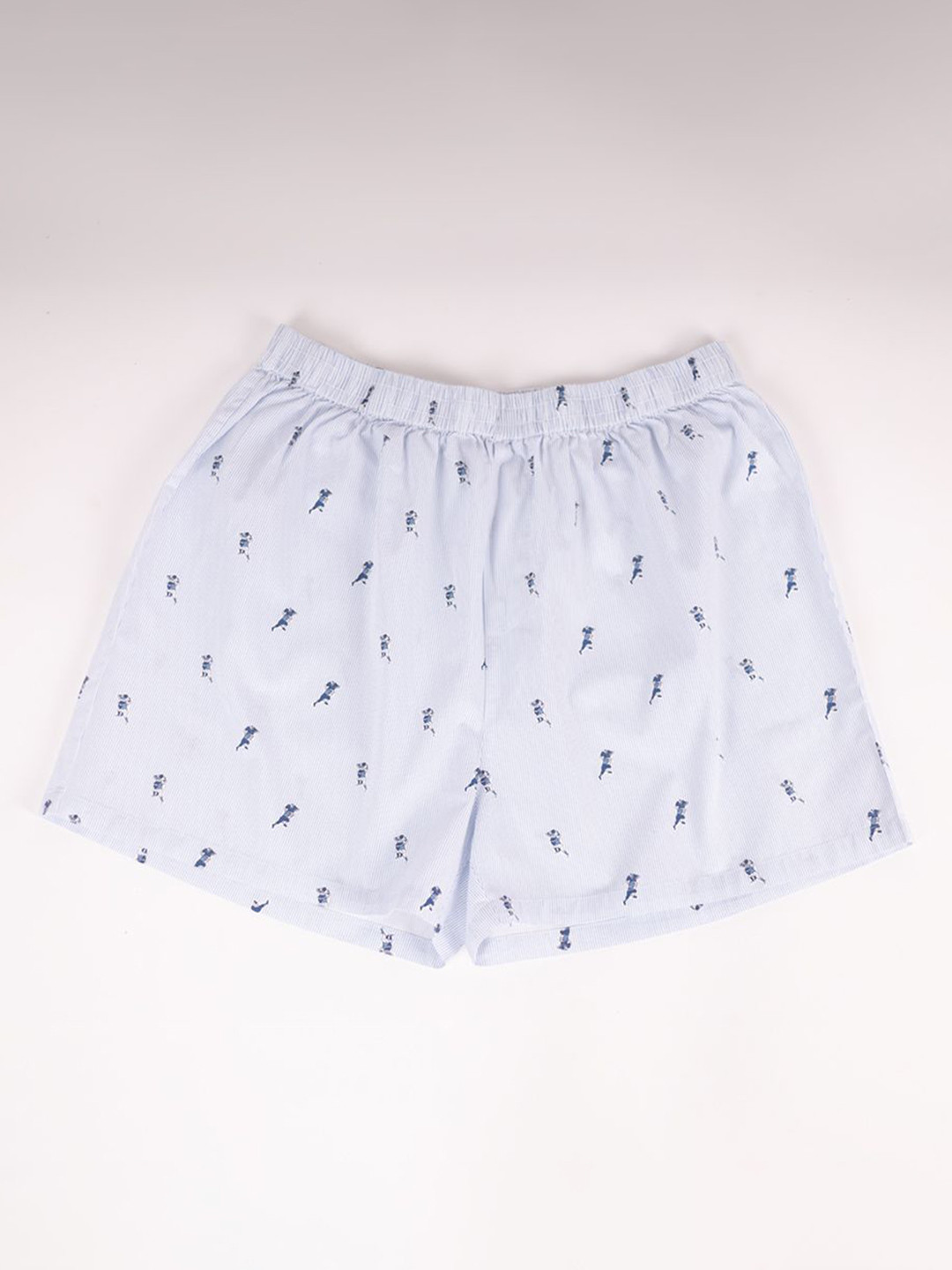 

Sizeupp Men Plus Size Printed Cotton Boxers 1002308381908-White