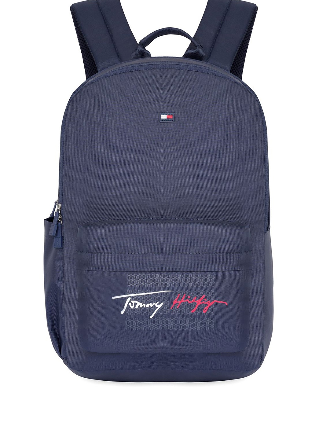 

Tommy Hilfiger Unisex Brand Logo Backpack, Navy blue