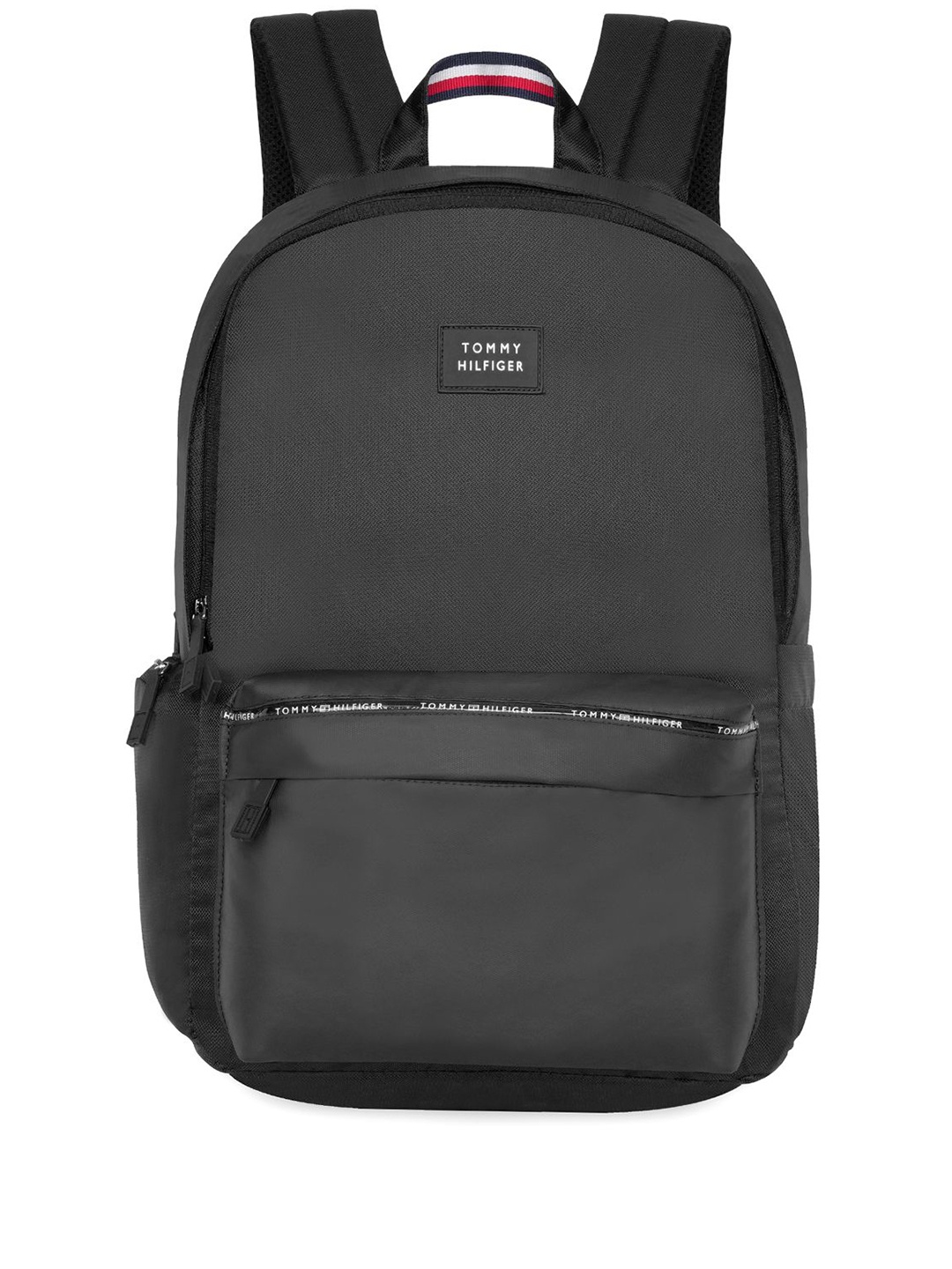 

Tommy Hilfiger Unisex Brand Logo Backpack, Black