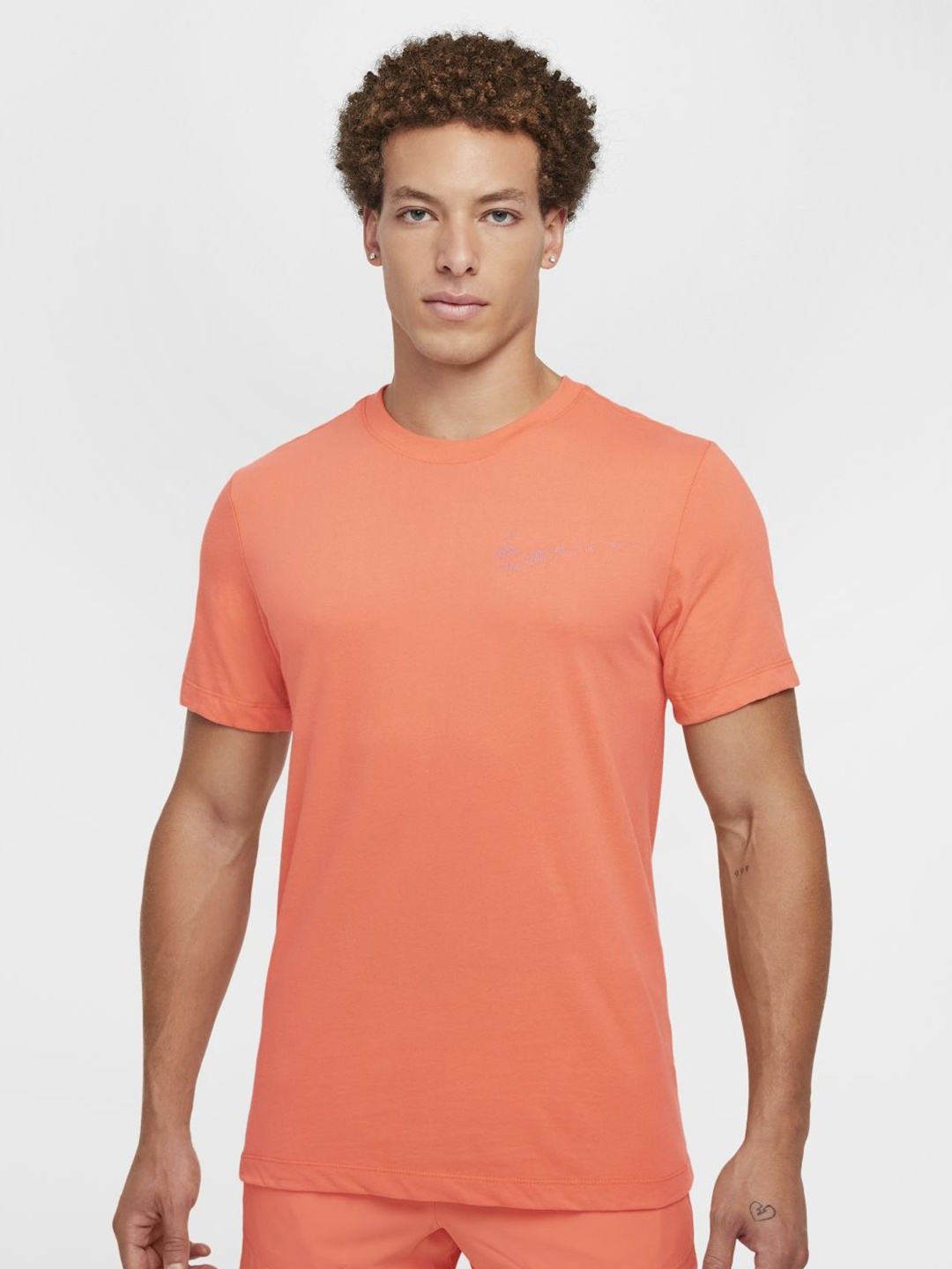 

Nike Running Division Men's Dri-FIT Running T-Shirt, Peach