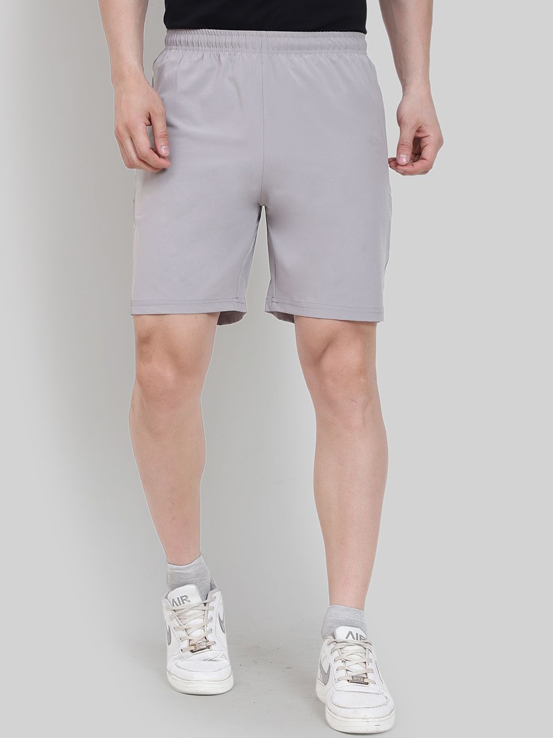 

Canjuice Men Training or Gym Sports Shorts, Grey