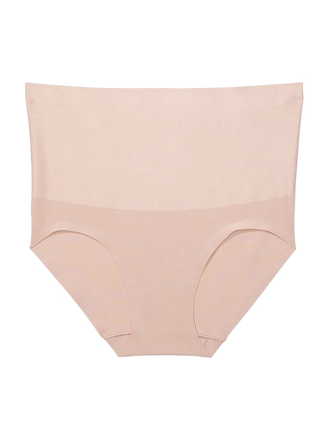 

Victoria's Secret Women Solid High-Rise Basic Briefs, Beige